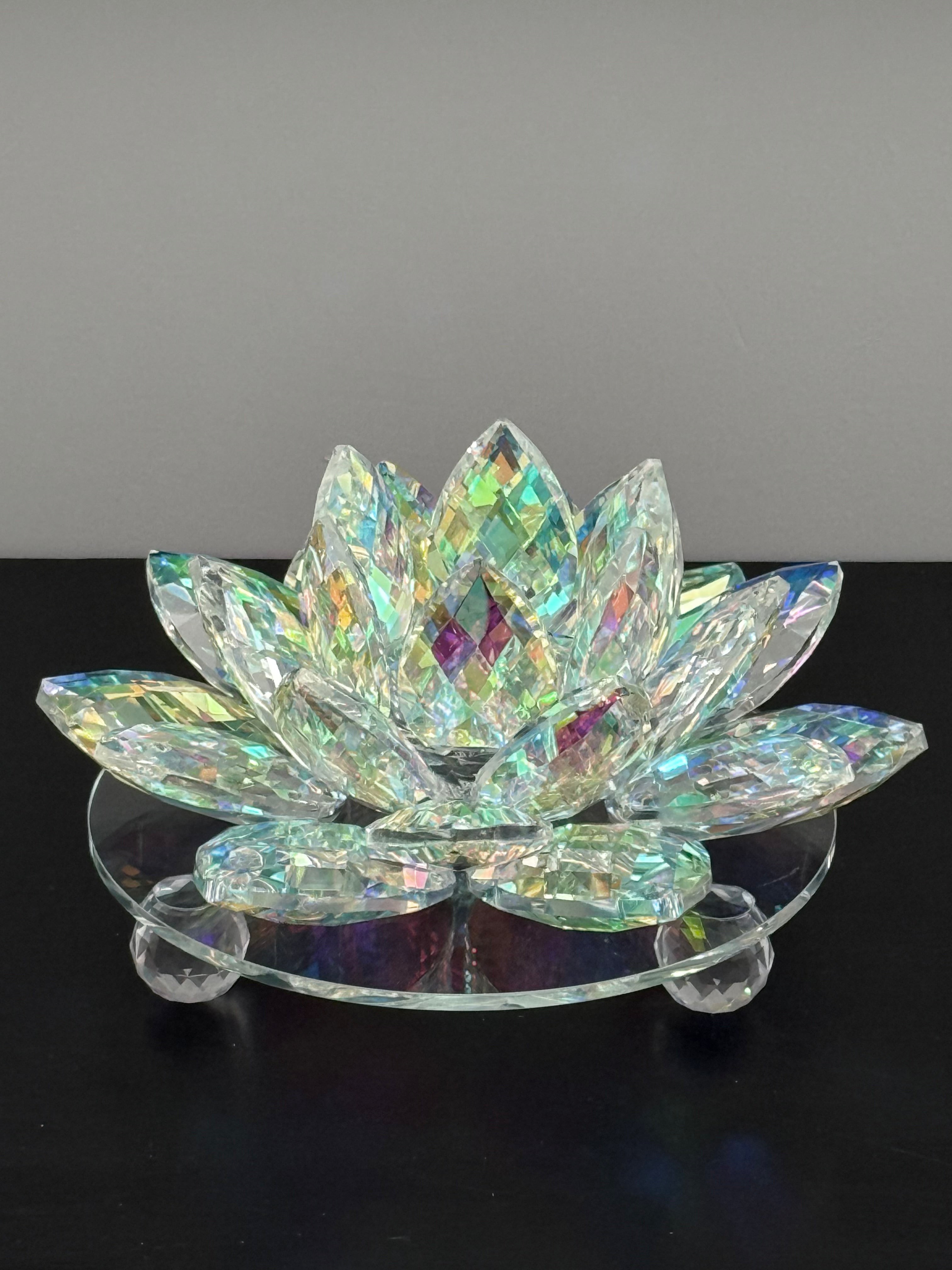 Kristal Lotus Büyük Boy 25*13 cm