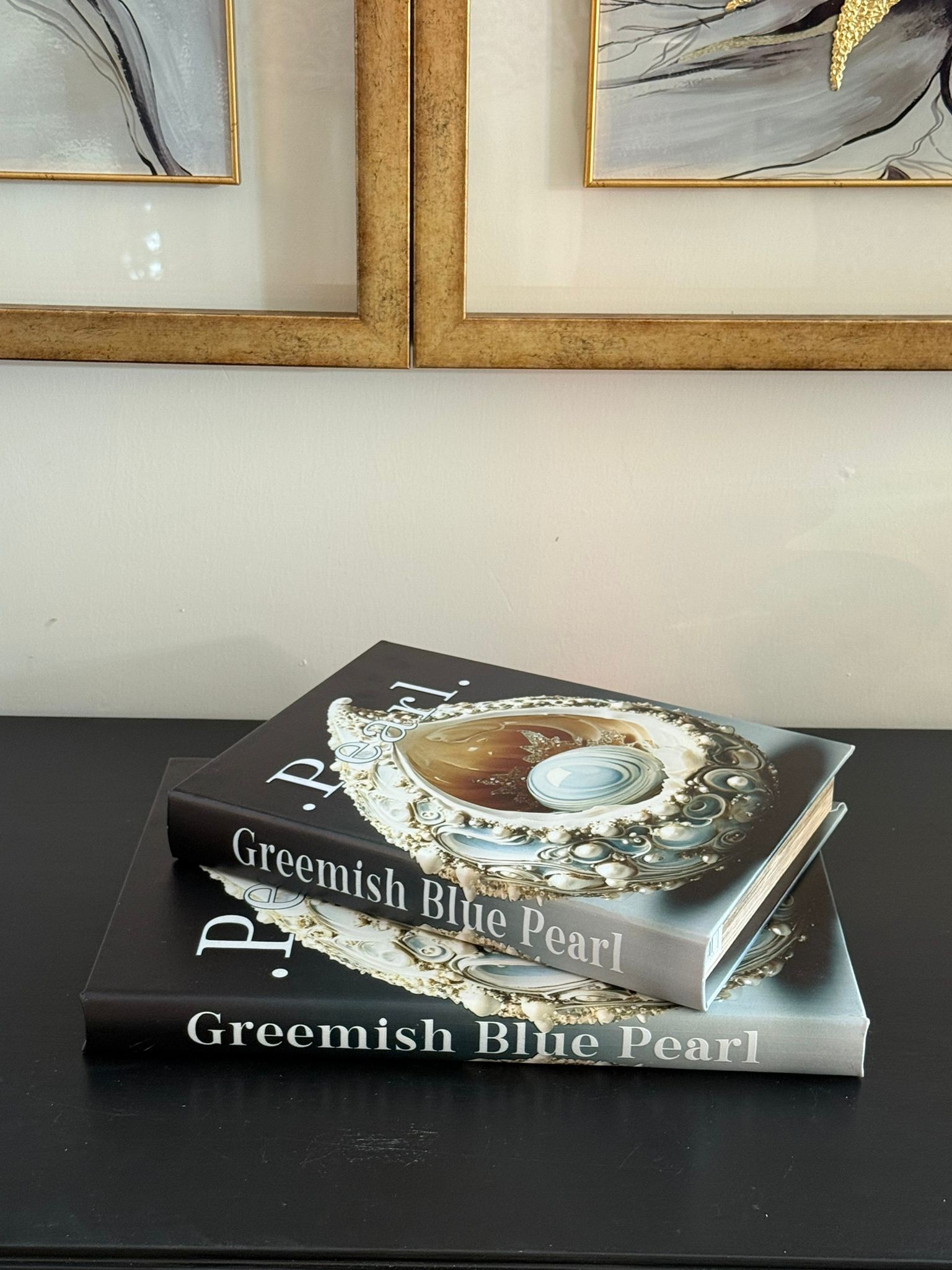 Kitap Kutu Deri Kaplı Pearl 2li