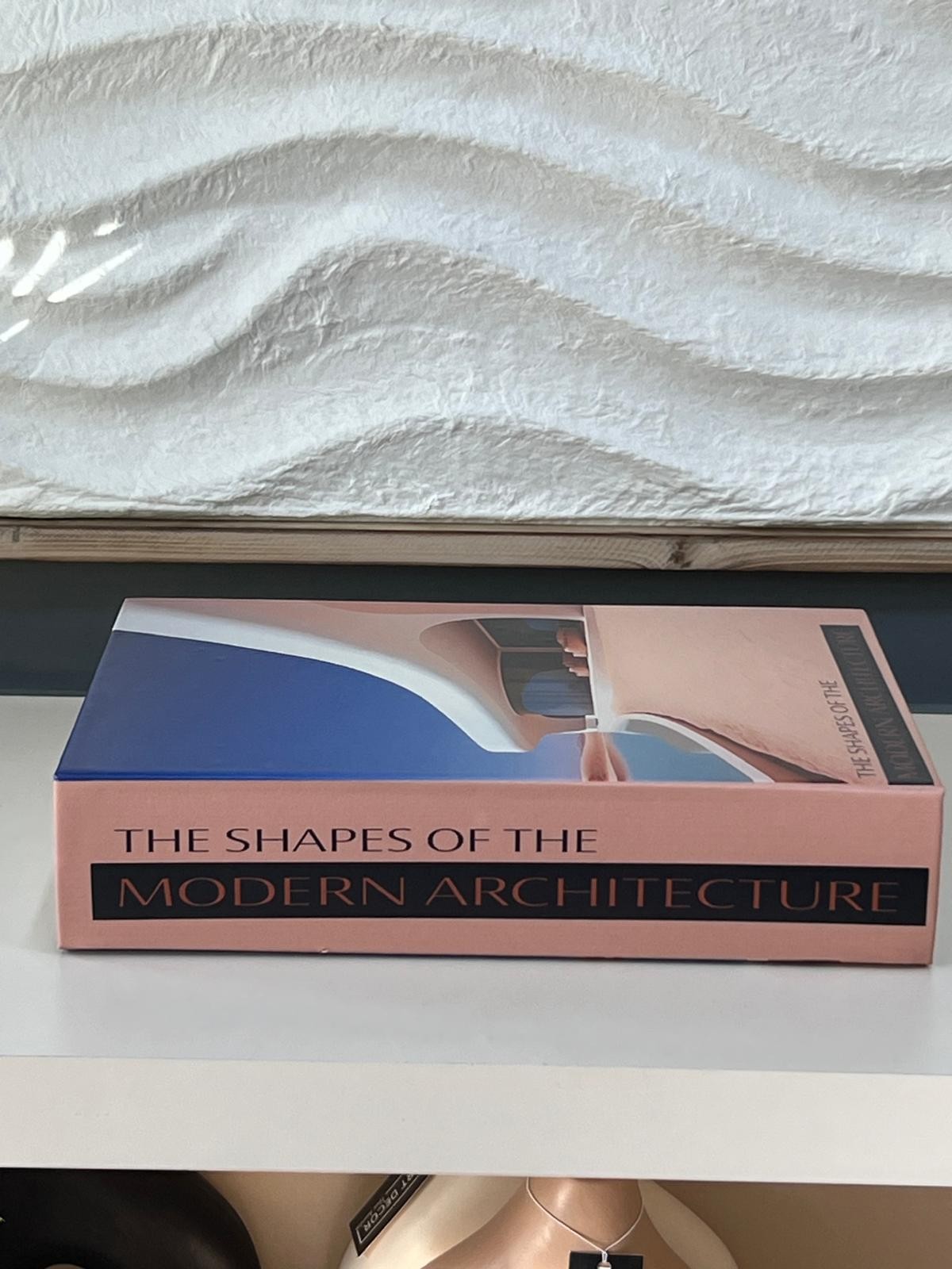 Deri Kaplı İthal Kitap Kutu Modern 30*20*7 cm