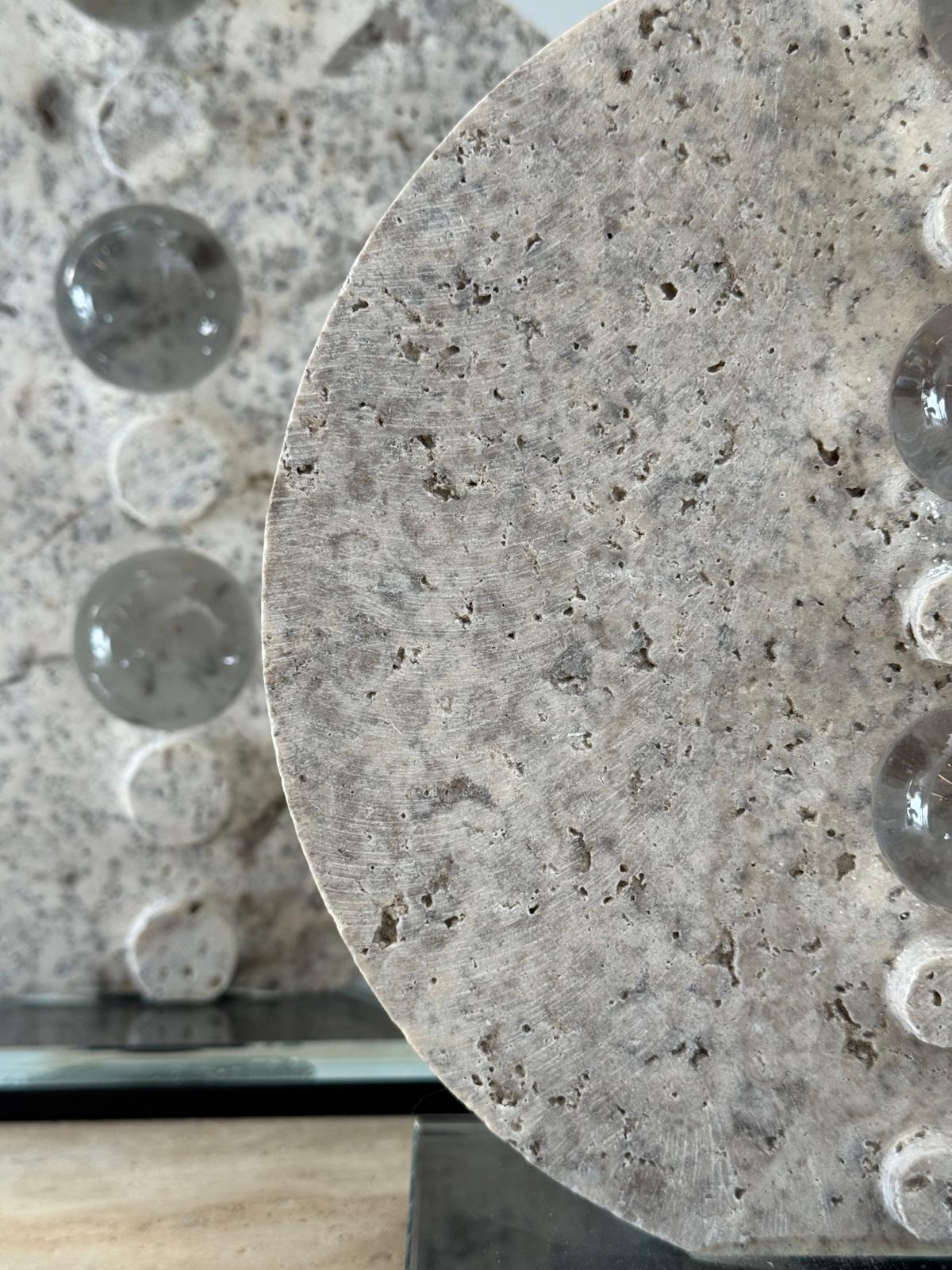 Cam Kaideli Traverten Disk 2li