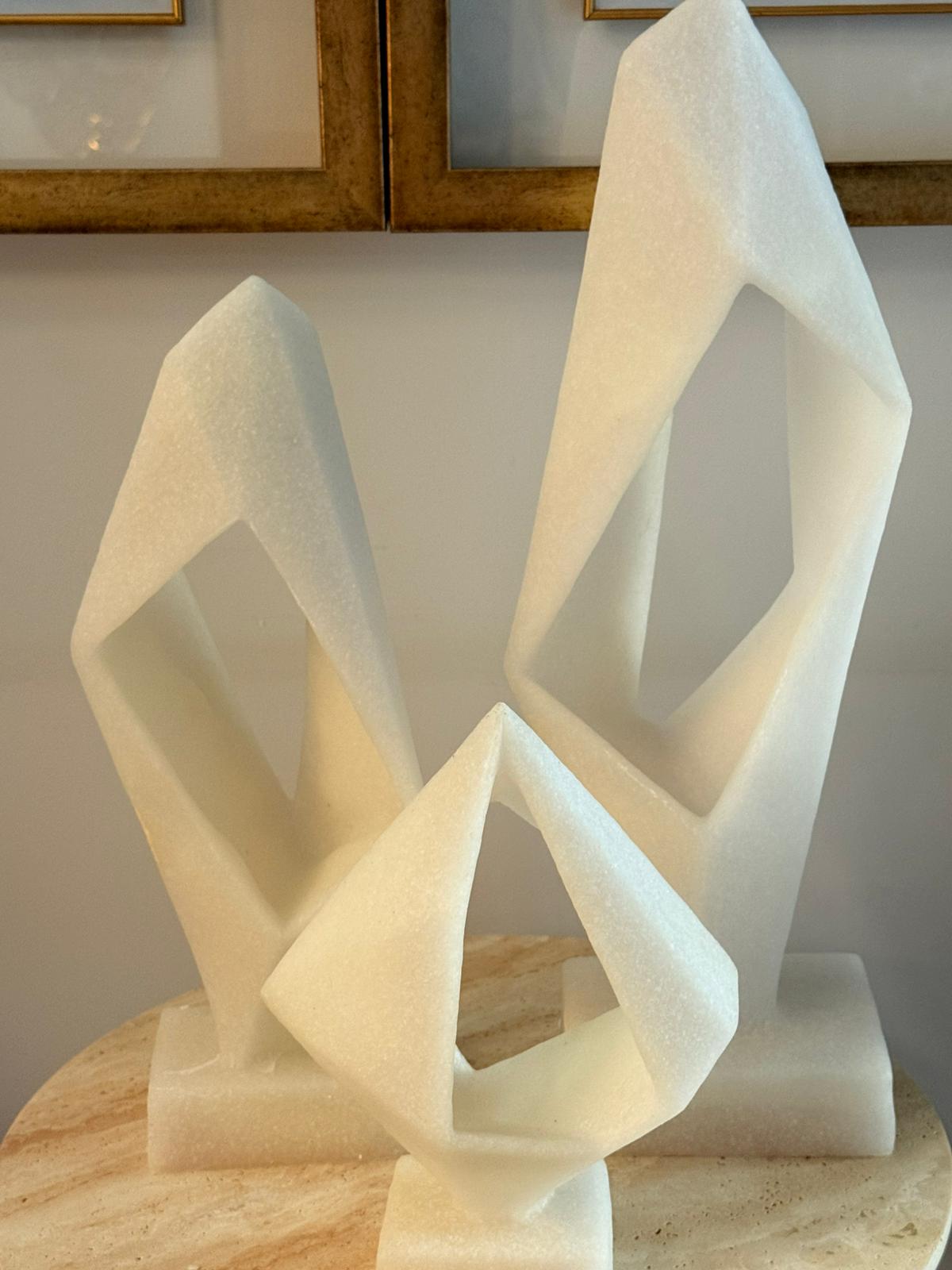 Mermer Tozu Dekoratif Obje 3lü