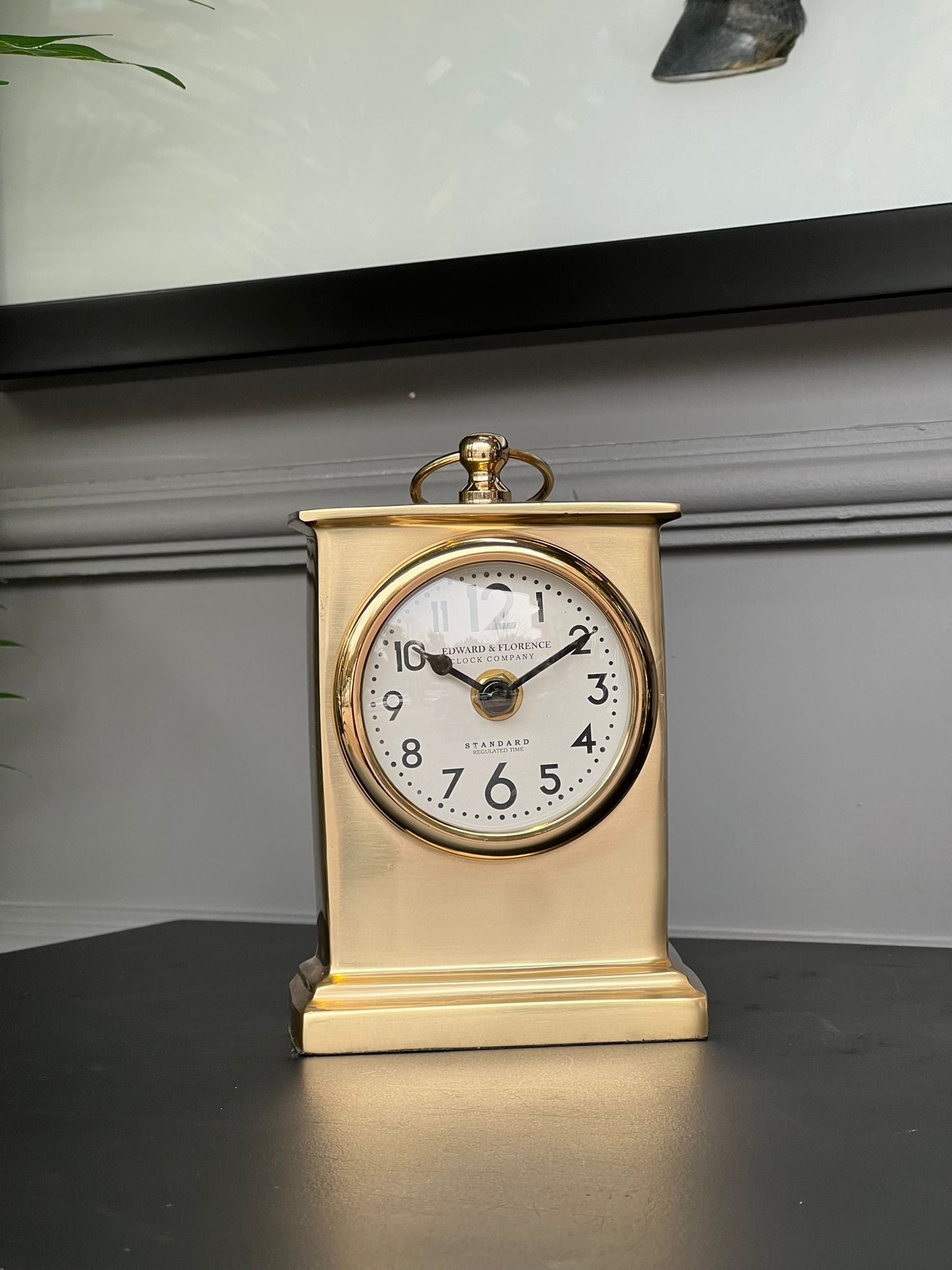 Saat Gold Dikdörtgen 16cm
