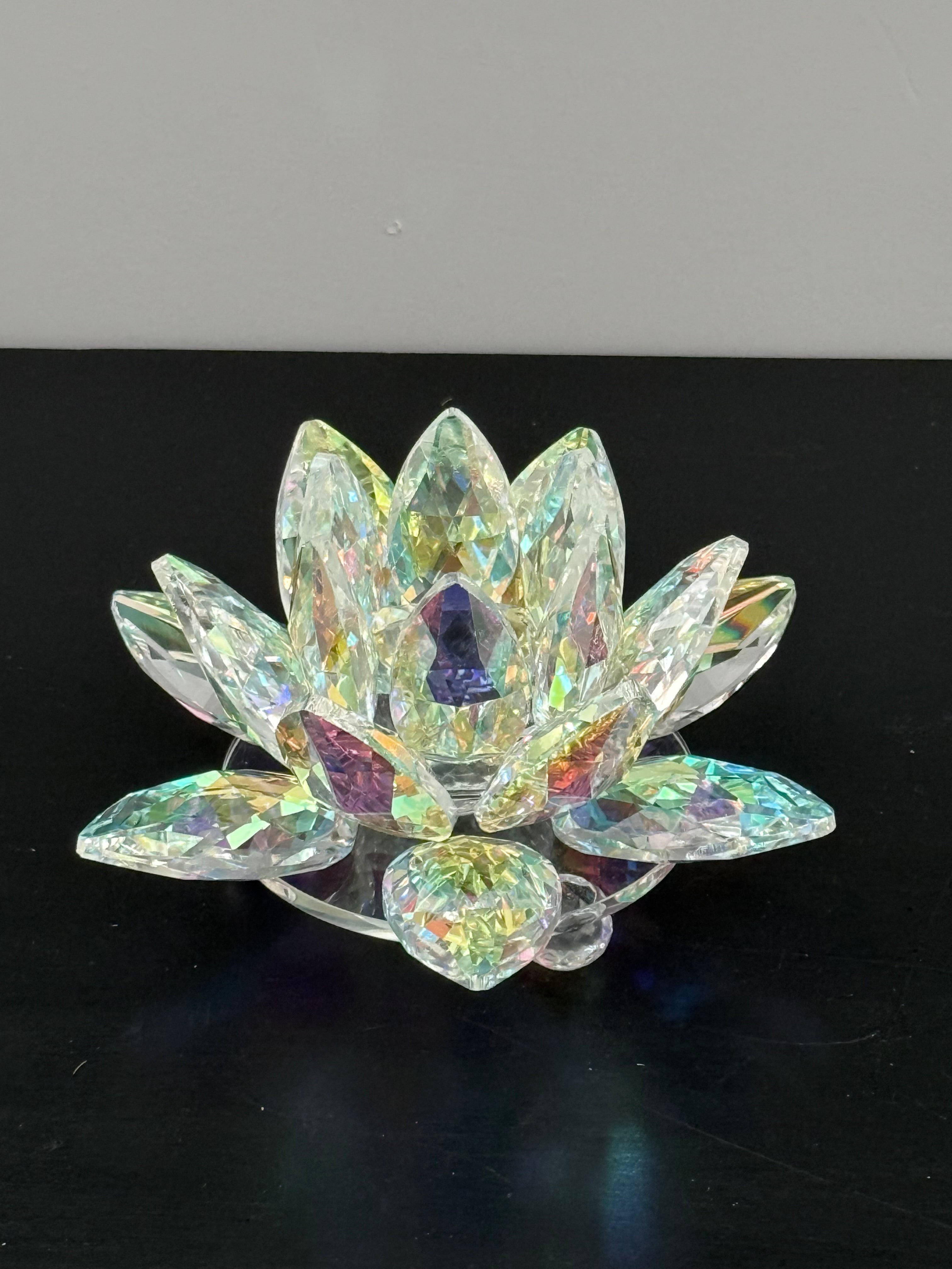 Kristal Lotus Küçük  Boy 17*10 cm
