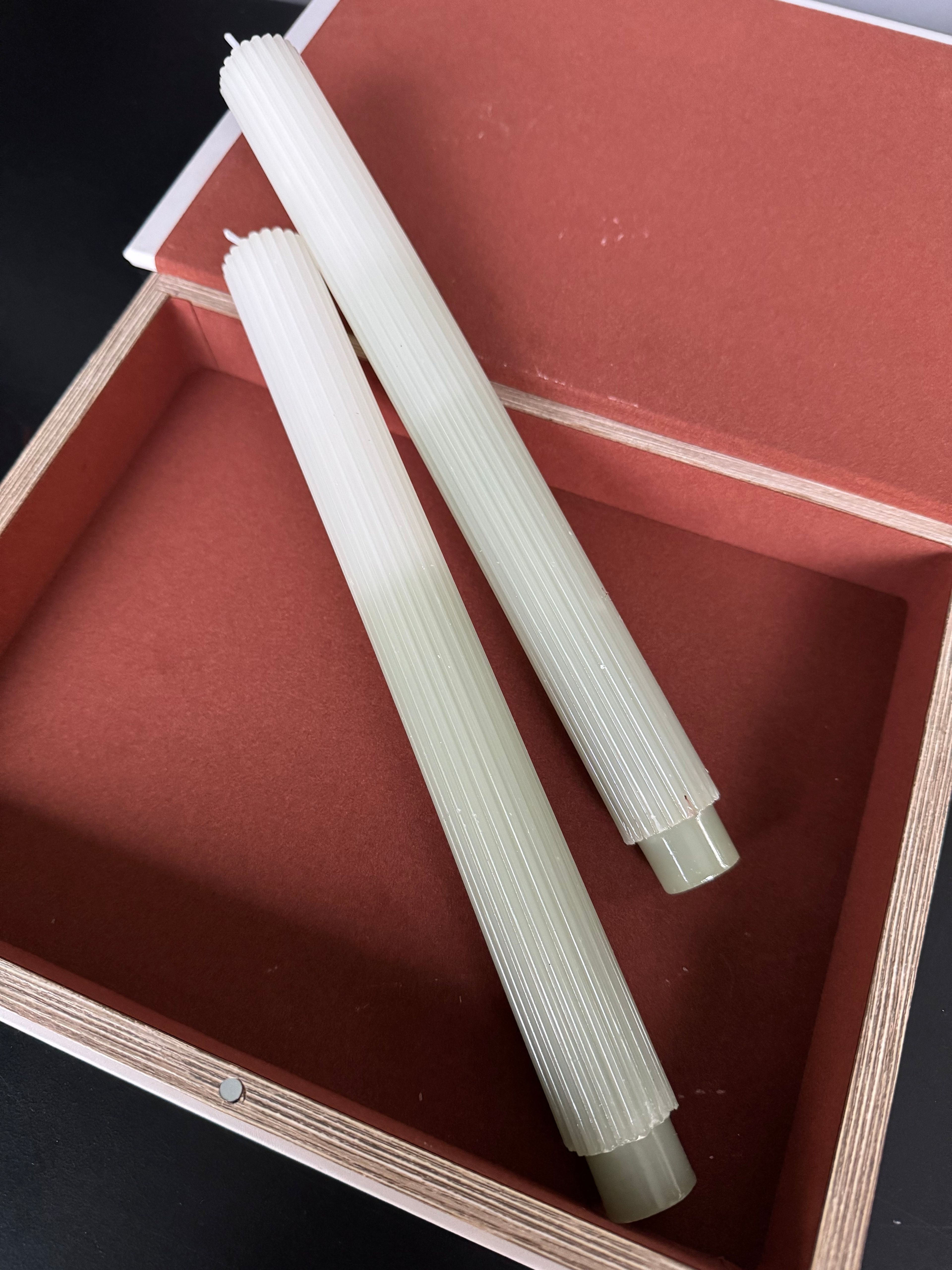 Mint Degradeli 2 li Mum 27 cm