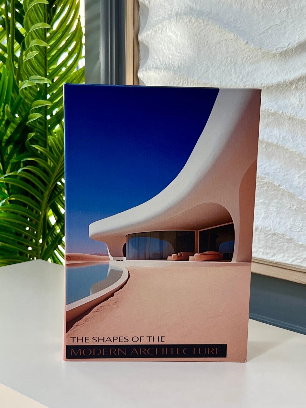 Deri Kaplı İthal Kitap Kutu Modern 30*20*7 cm