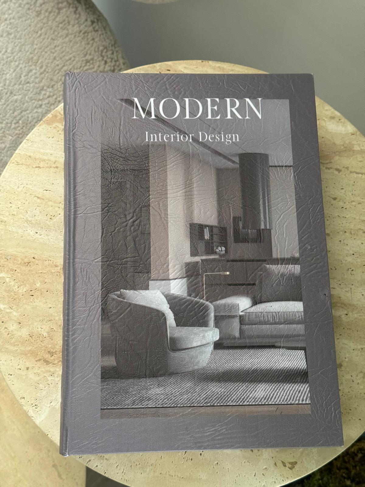 Kitap Kutu Modern İçi Ahşap Dışı Deri 3lü