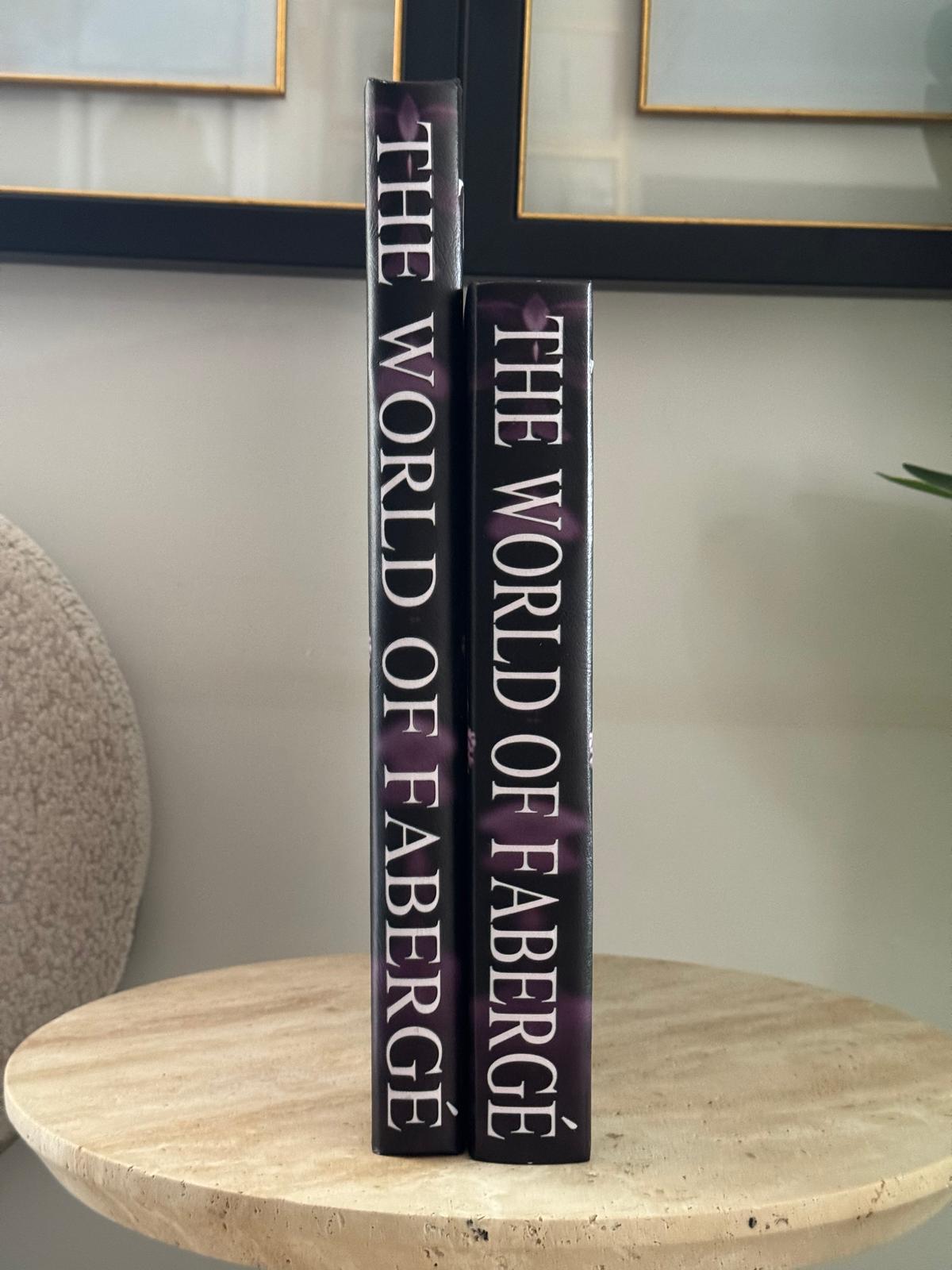 Kitap Kutu World Faberge Deri Kaplı 2li