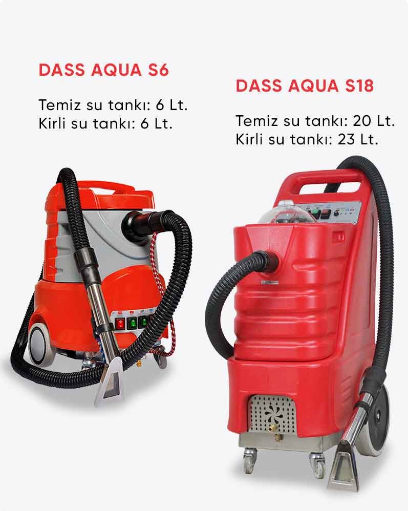 Buharlı Halı Koltuk Yıkama Makinası Aqua S6