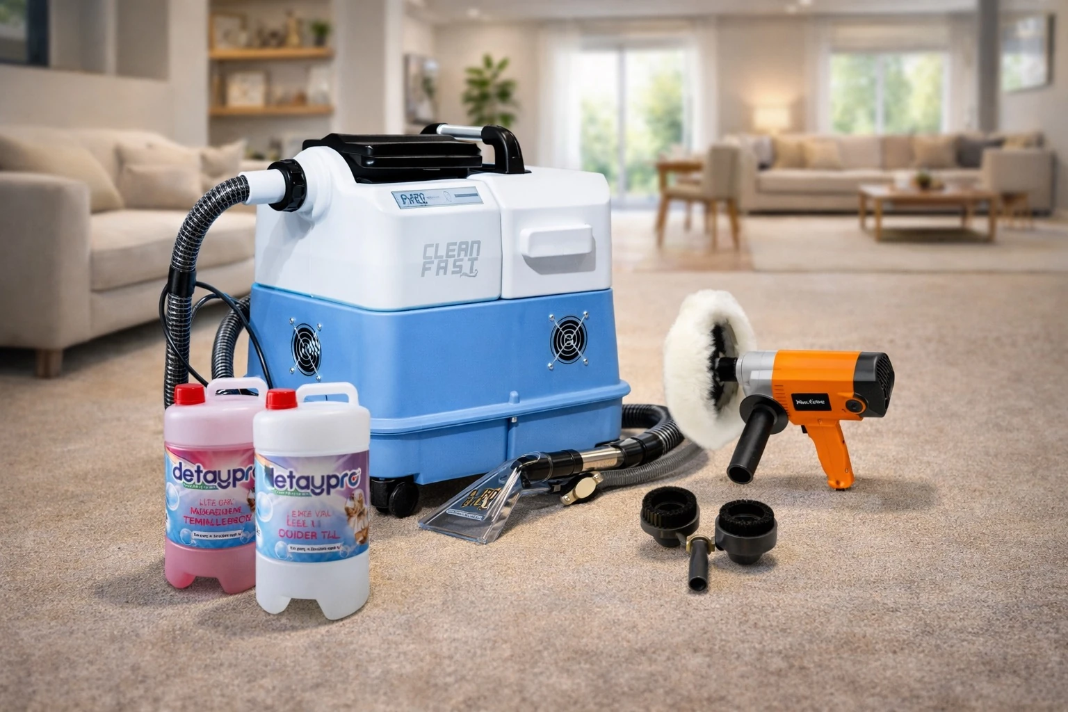 Cleanfast Profesyonel Halı/Koltuk Yıkama Makineleri