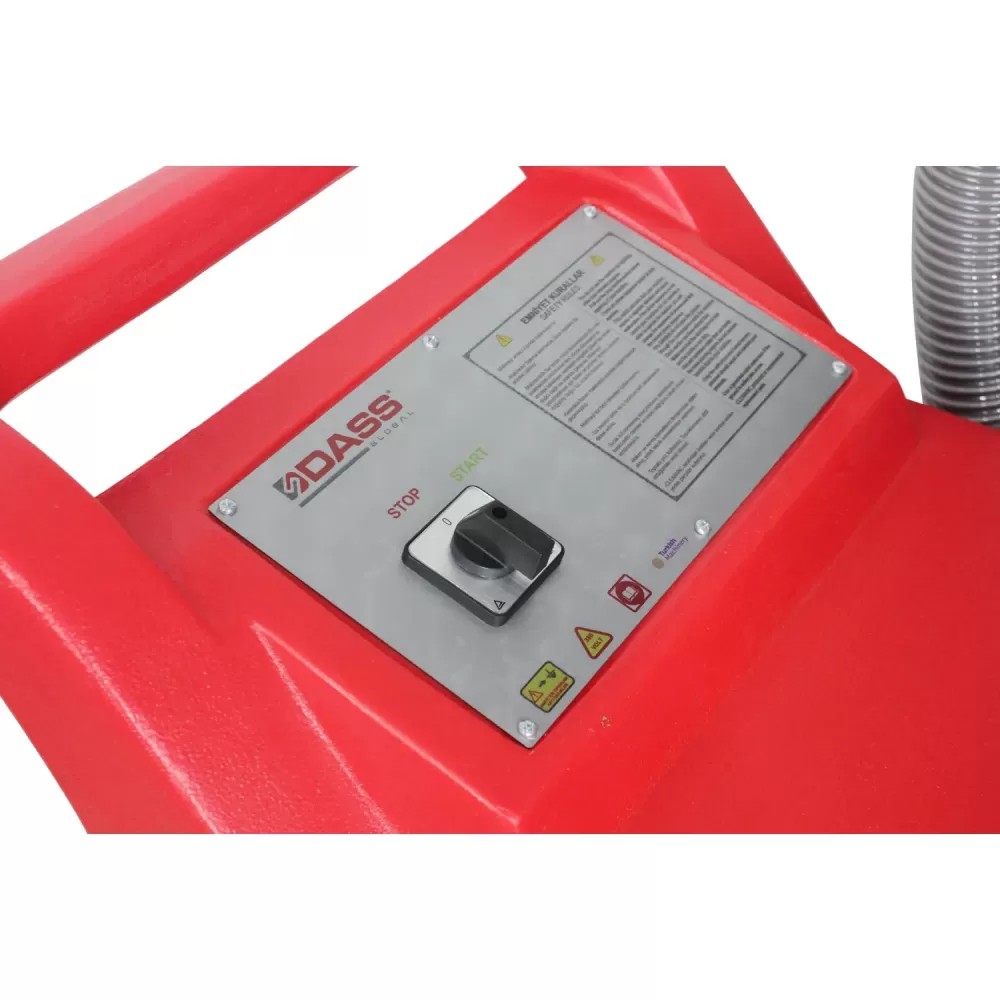 Çelik Kazan End. Vakum Makinesi 5.5 kW (0.5 m² Filtre) IVS 5.5X