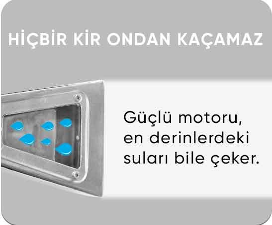 Buharlı Halı Koltuk Yıkama Makinası Aqua S6
