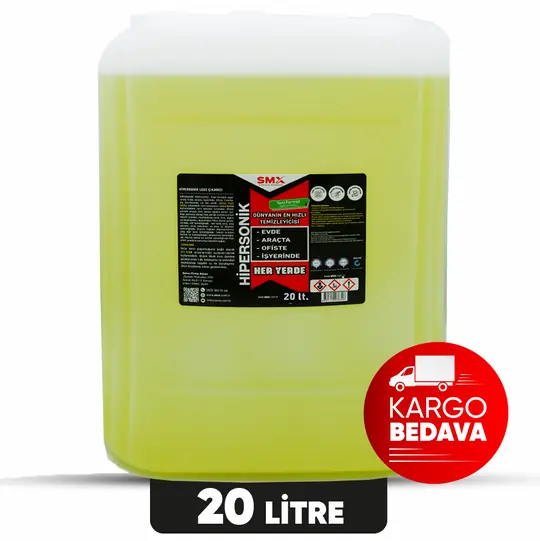SMX HİPERSONİK - Dünyanın En Hızlı Temizleyicisi 20 LT