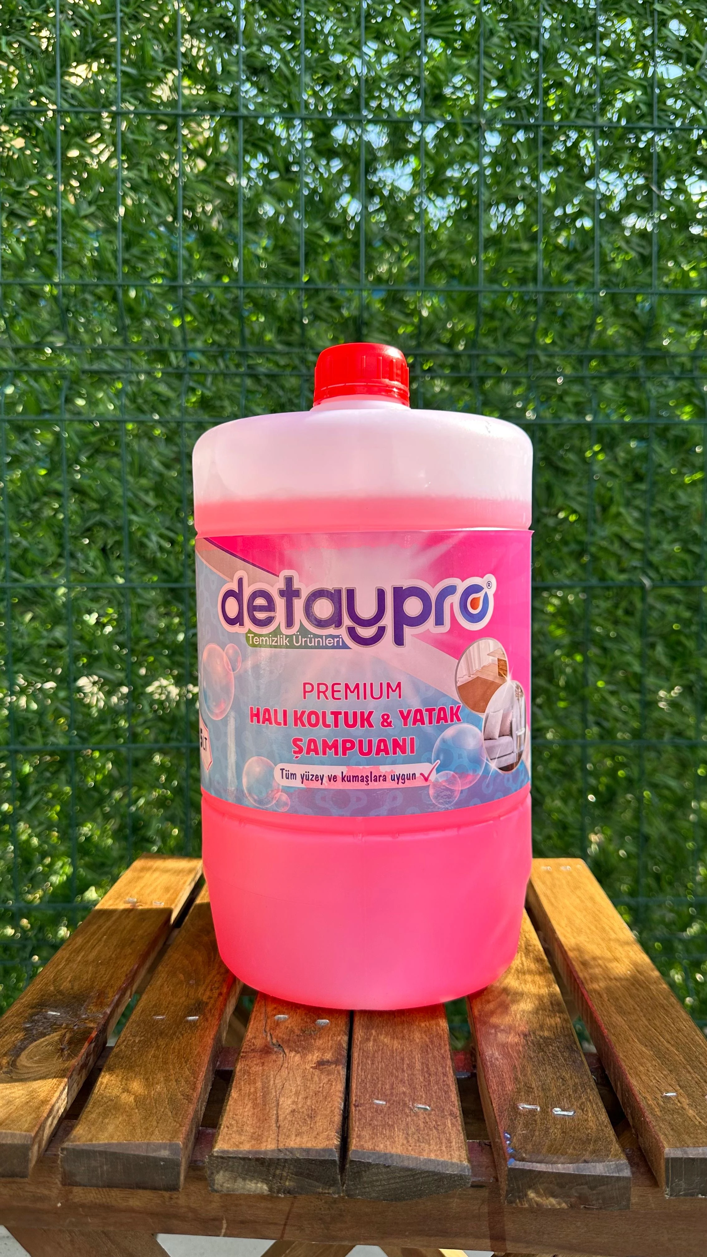 DetayPro Halı Koltuk Kumaş Temizleme Şampuanı (5 Litre)