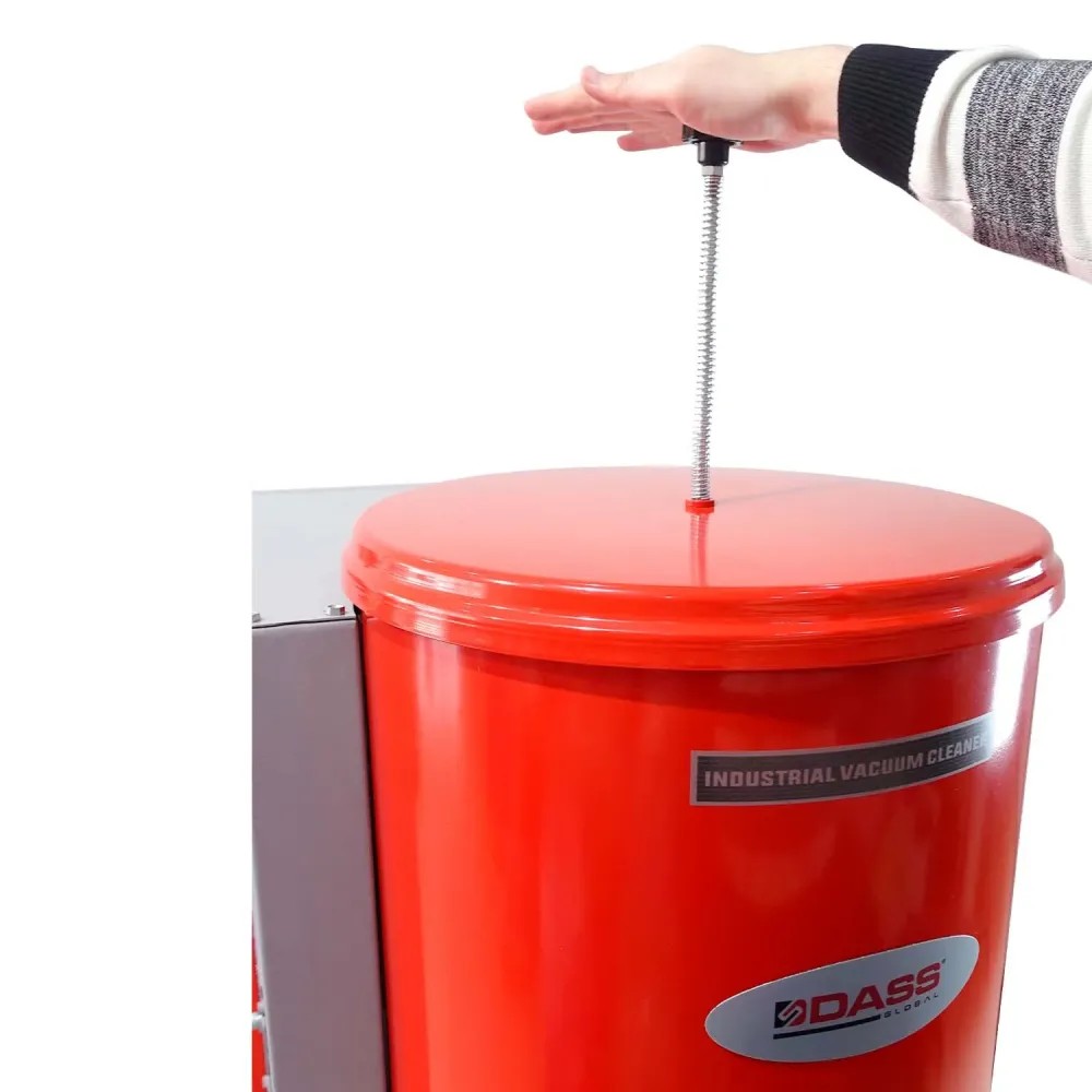Asenkron Motorlu Sanayi Tipi Süpürge IVS 2.2 (Trifaze 2200 Watt)