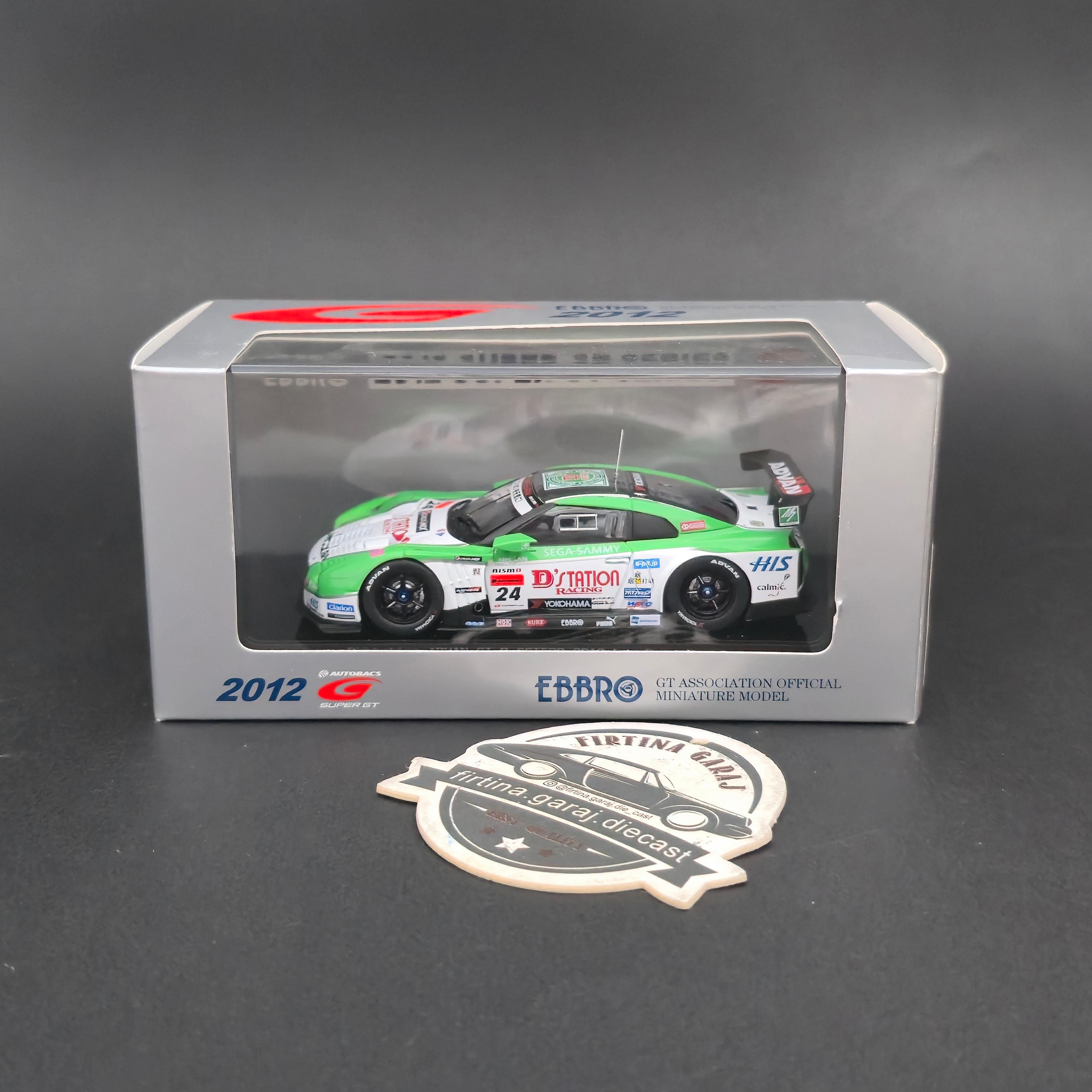 1:43 Ebbro Nissan GT-R R35 2012