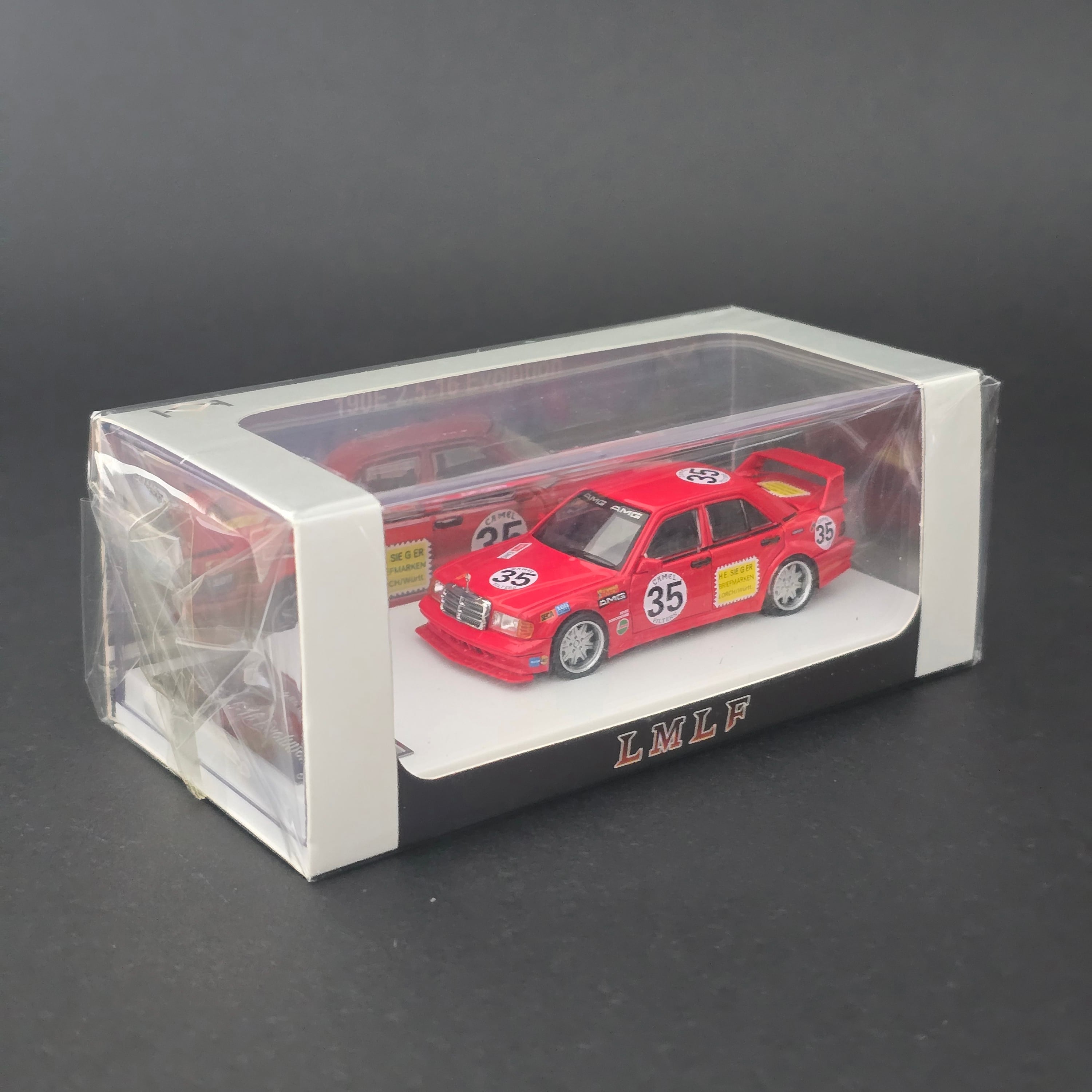 1:64 Mercedes 190 E 2.5 EVO II LMF Limitli Üretim Jelatinli Kutusunda 