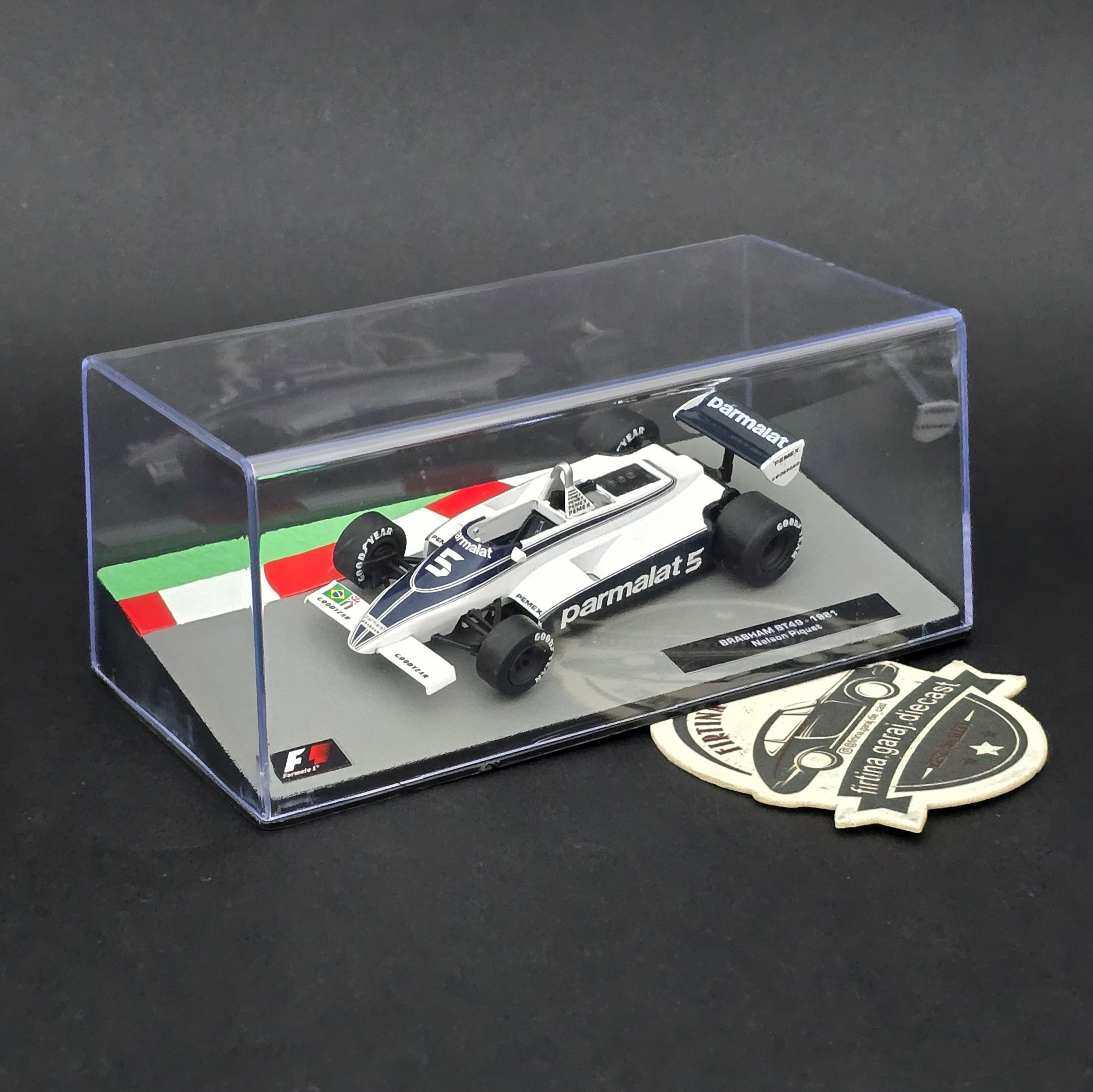 1:43 Brabham BT49 1981 Dünya Şampiyonu Nelson Piquet 