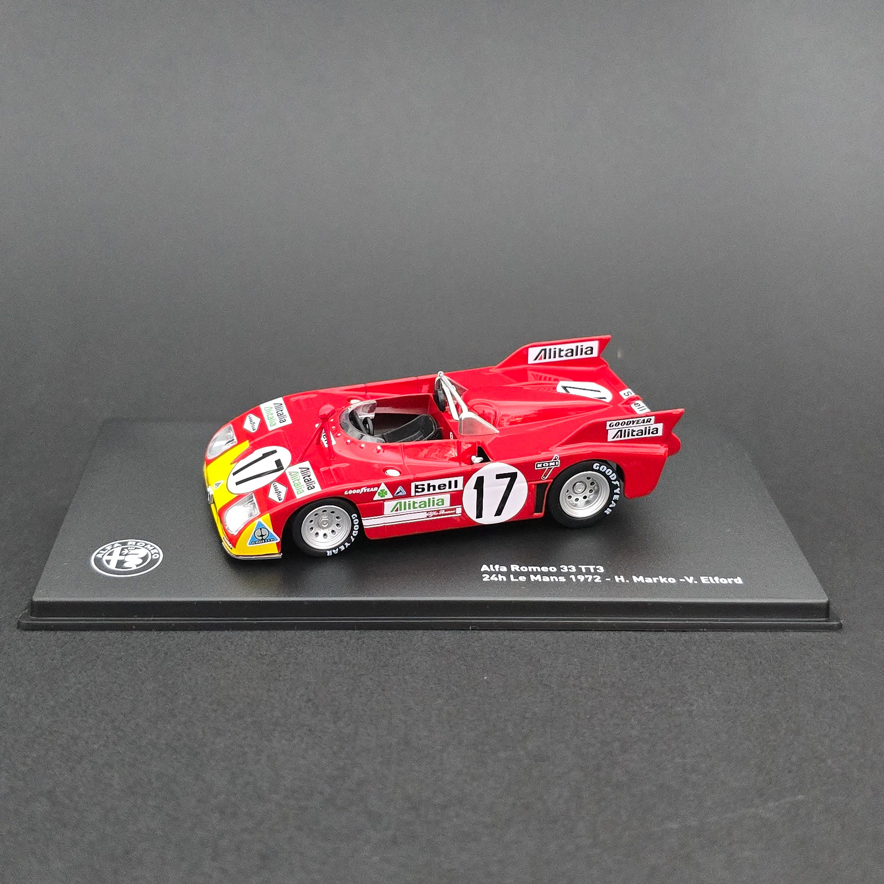 1:43 İxo Alfa Romeo 33 TT3 1972