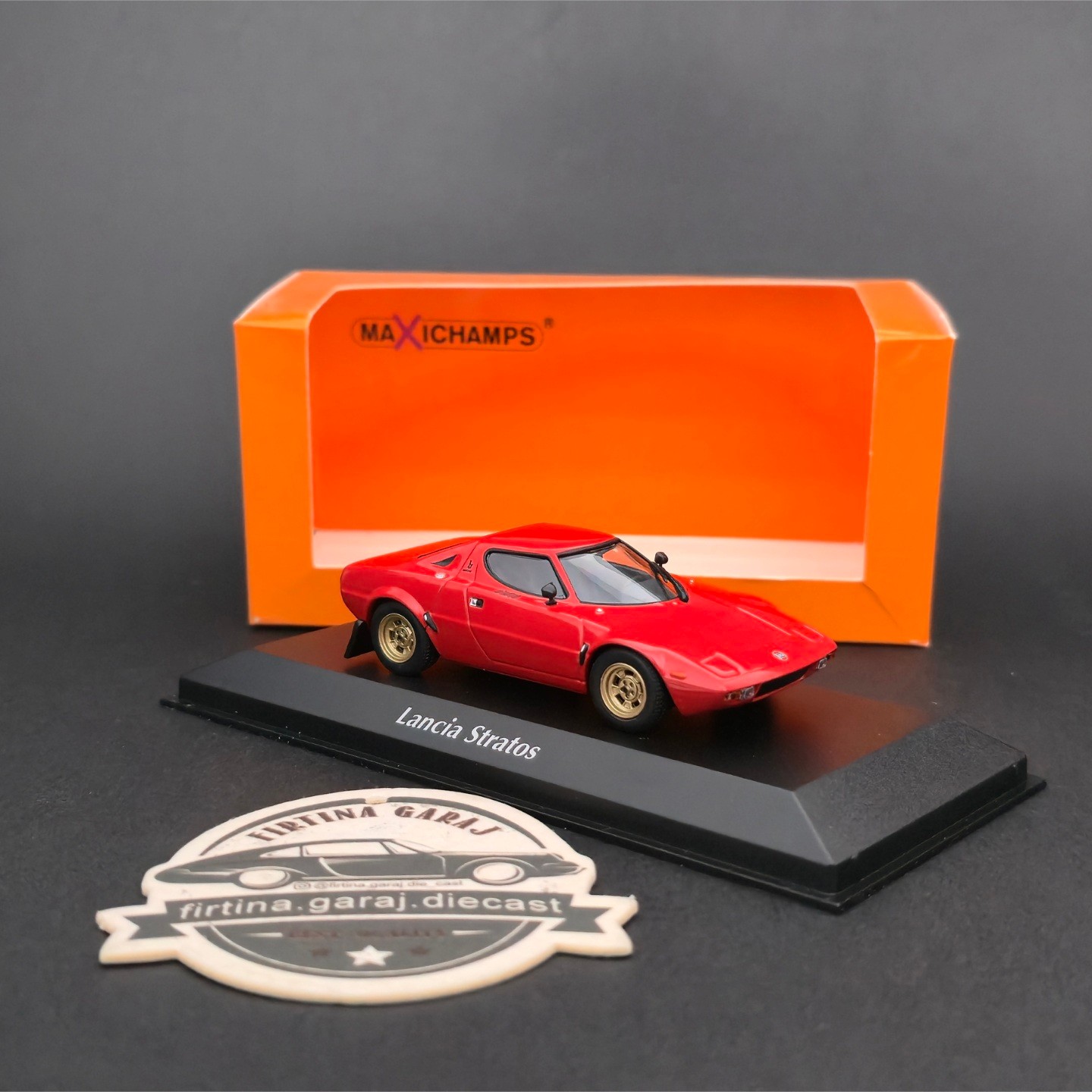 1:43 Maxichamp Lancia Stratos