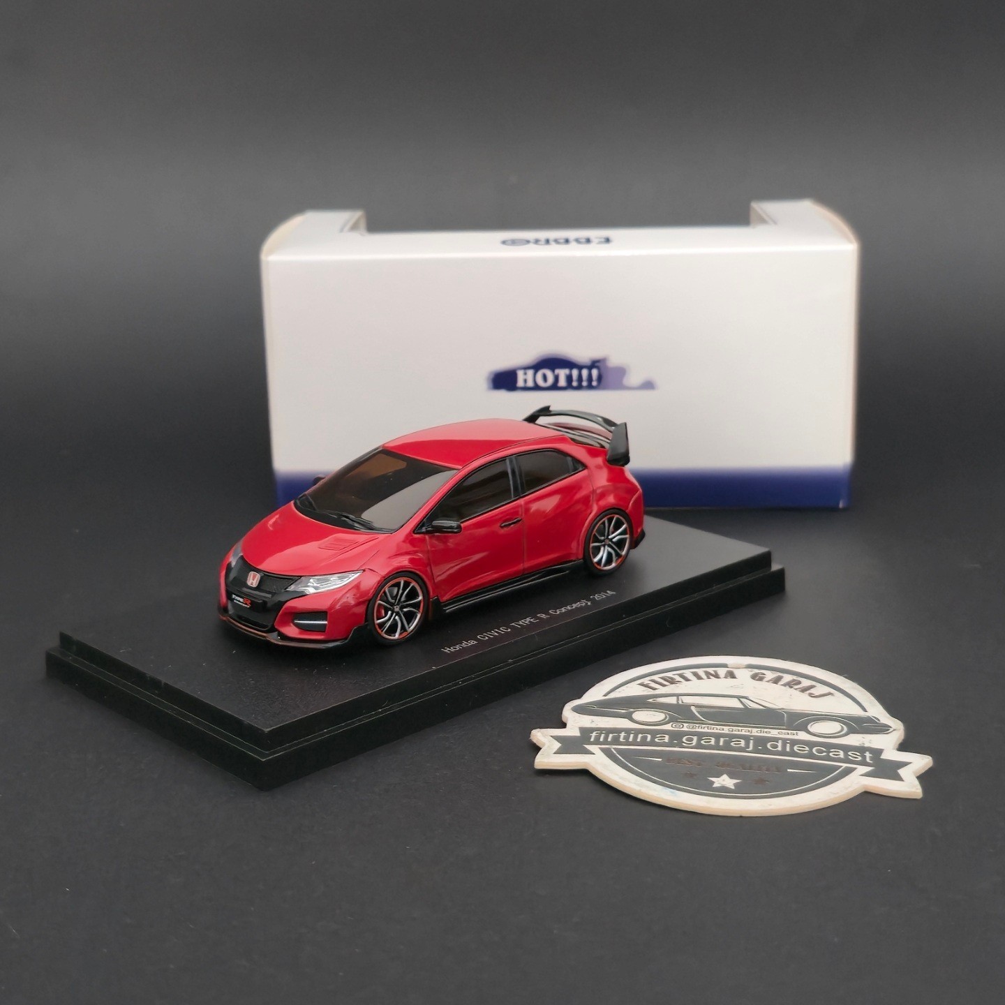 1:43 Ebbro Honda Civic Type R 