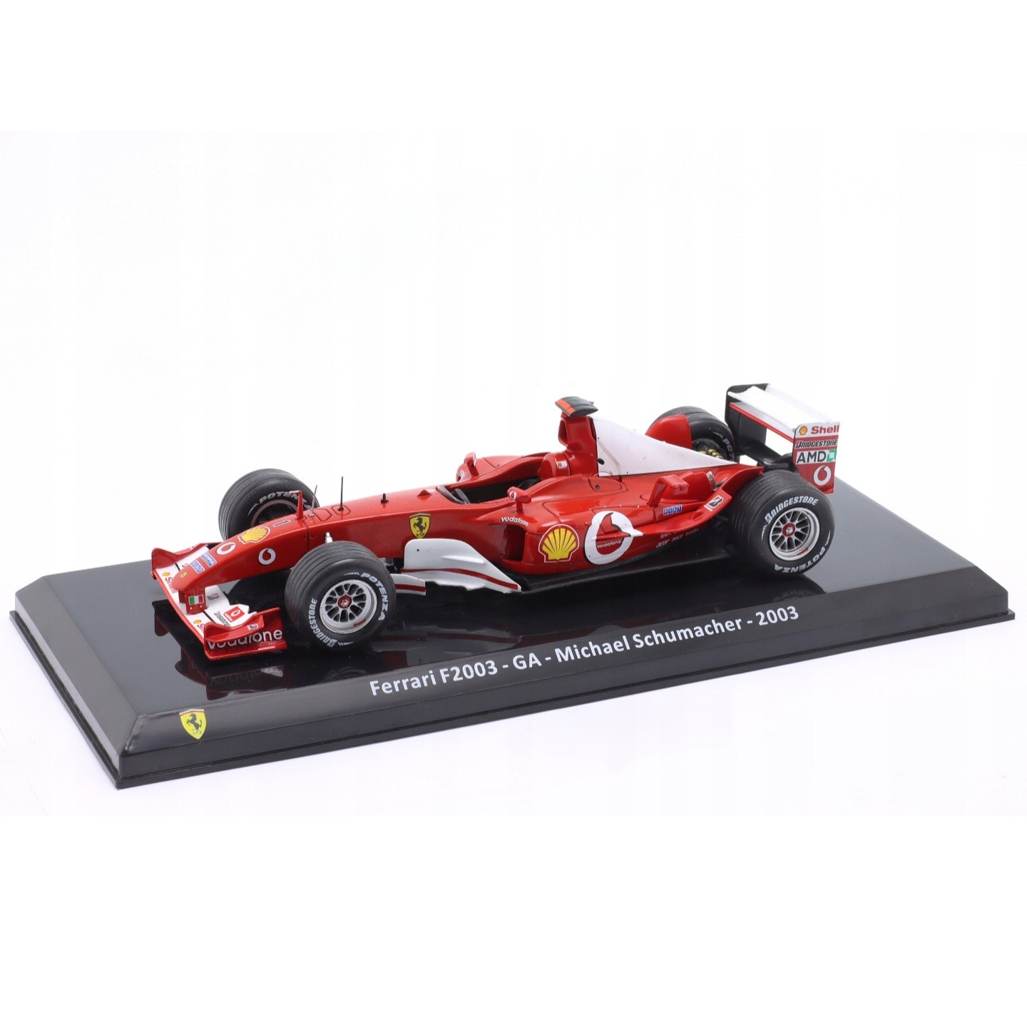 1:24 Ferrari F2003 GA 2003 Dünya Şampiyonu Michael Schumacher 
