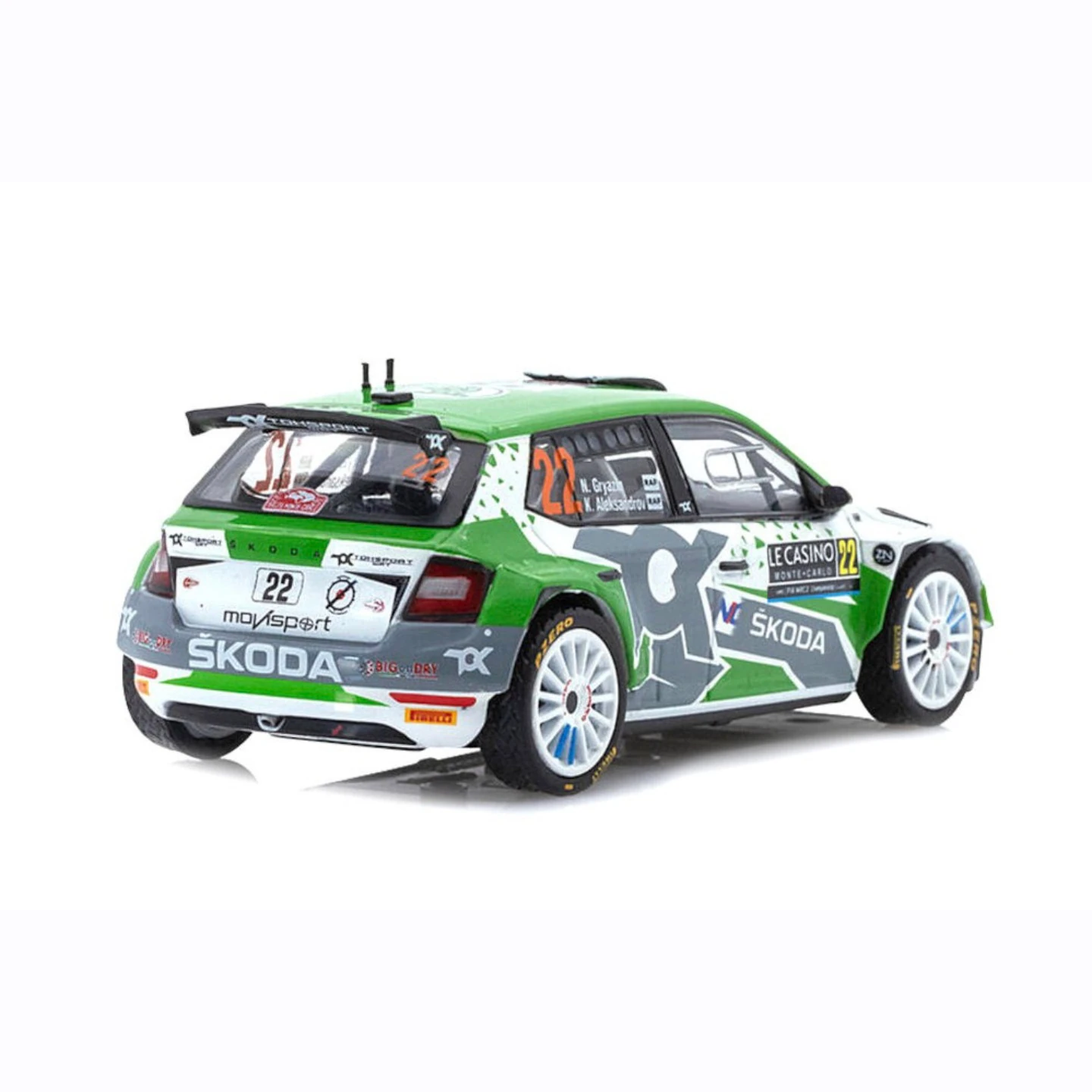1/43 Skoda Fabia EVO Rally 2 2022
