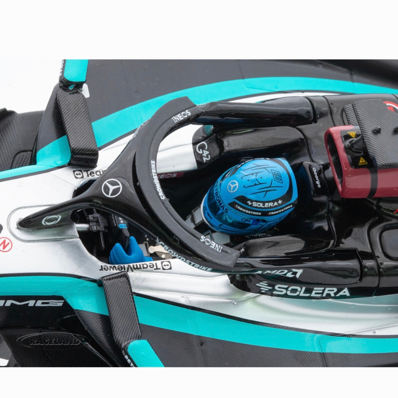 1:18 Spark Mercedes AMG W15 20024 George Russell 