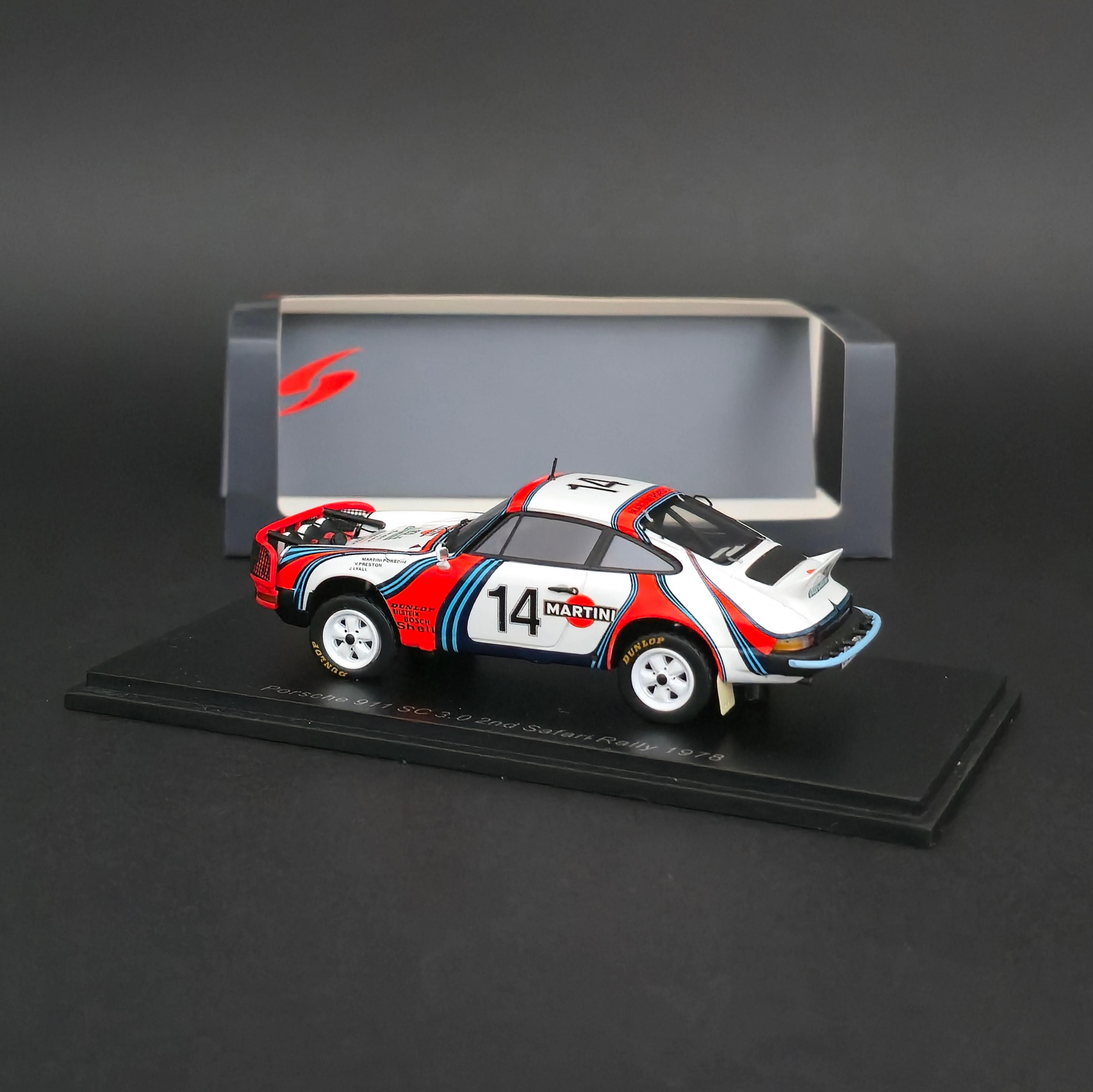 1:43 Porsche 911 3.0 SC Safari Rallisi 
