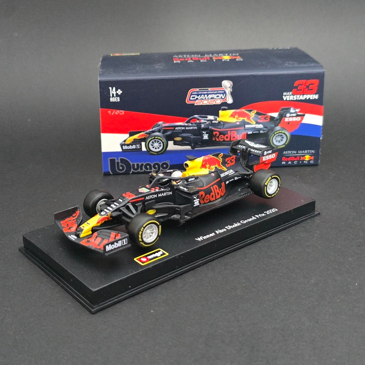 1:43 Redbull RB16 Max Verstappen 2020