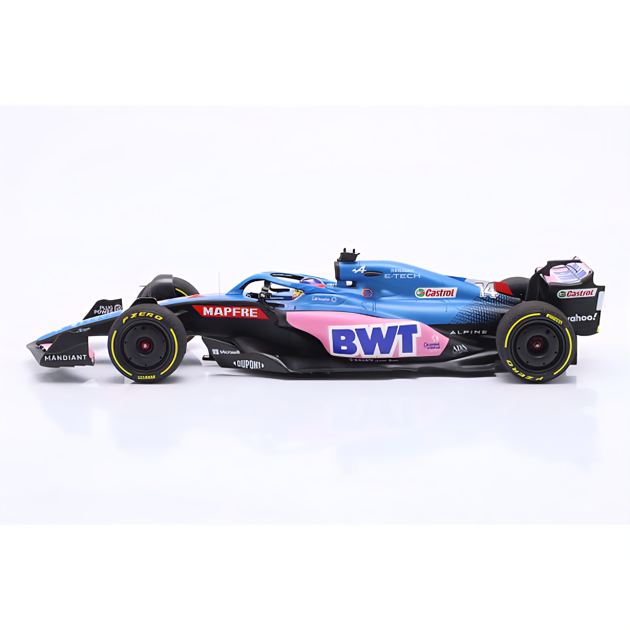 1:18 Minichamps Alpine A522 2022 Fernando Alonso 