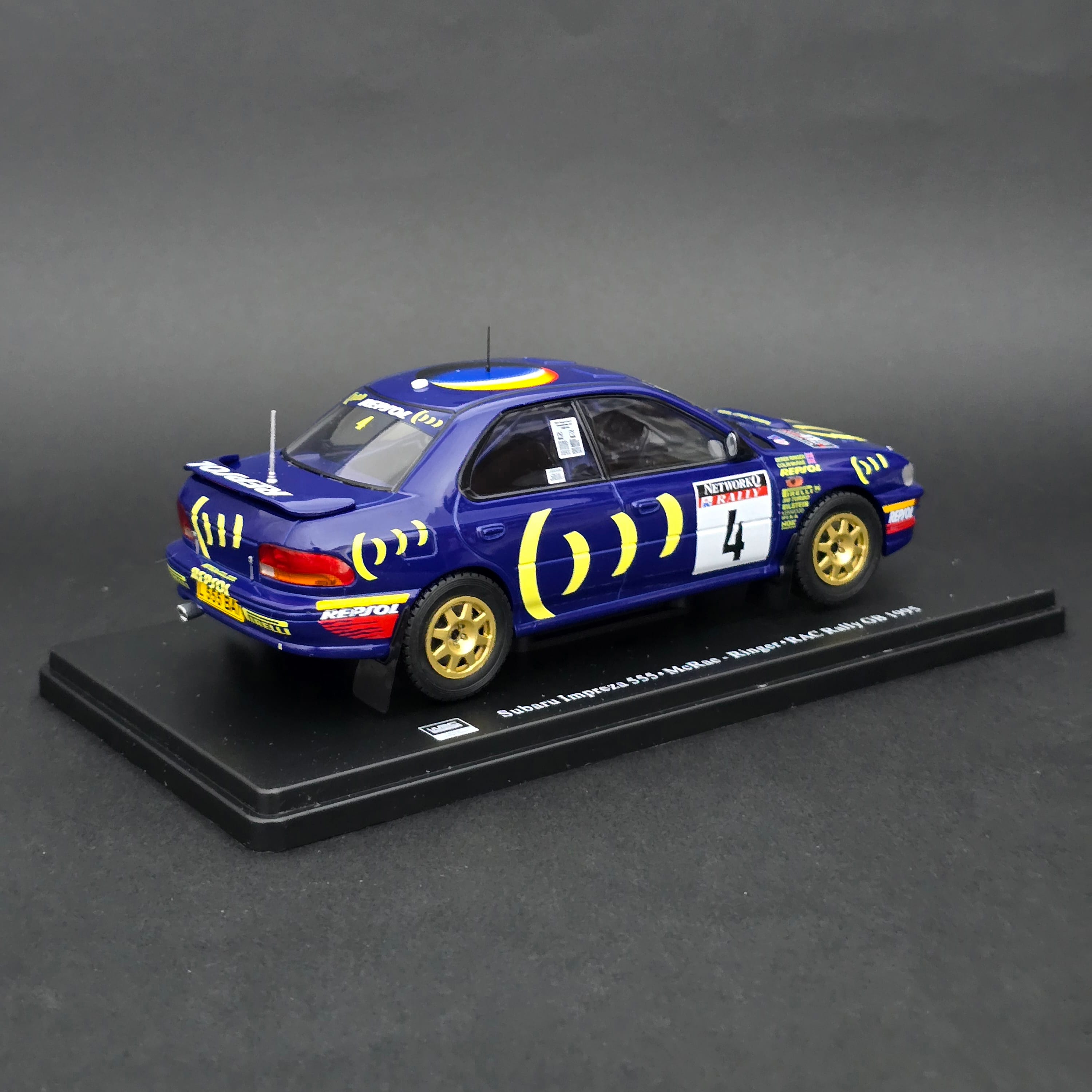1:24 Subaru İmpreza WRC Colin McRae 1995 Dünya Ralli Şampiyonu 