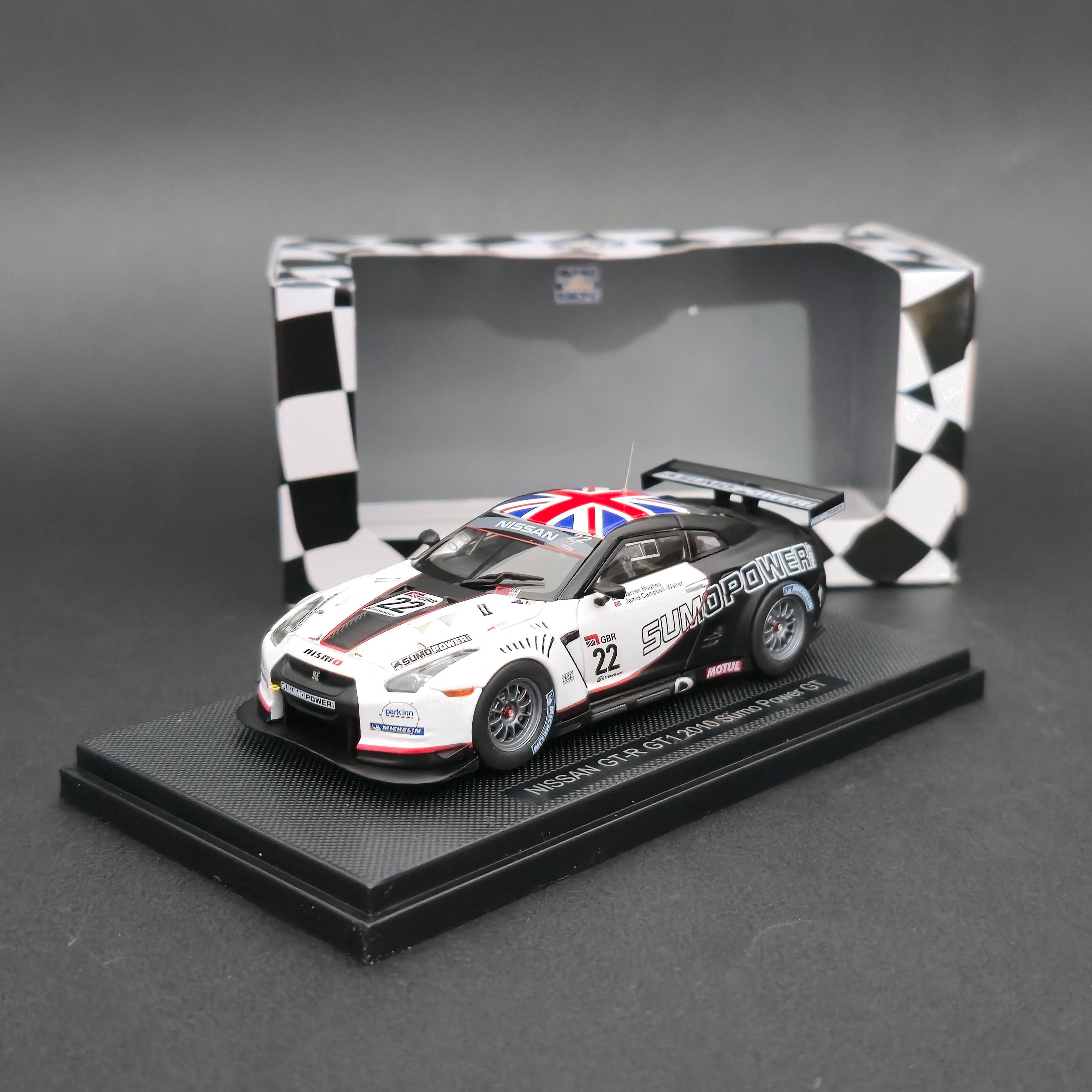1:43 Ebbro Nissan GT-R R35 GT1 2010