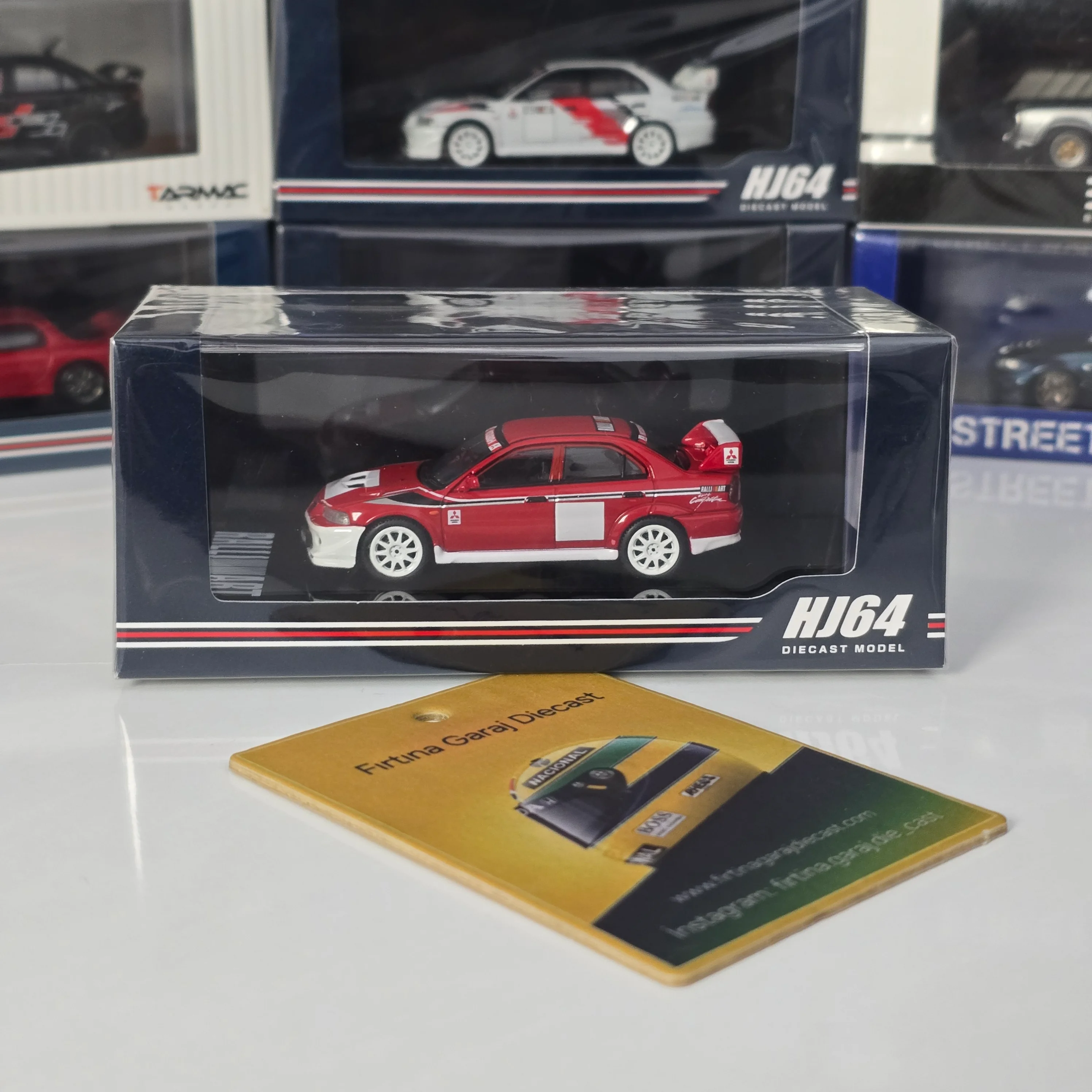 1/64 Mitsubishi Lancer Evo VI Tommi Makinen 