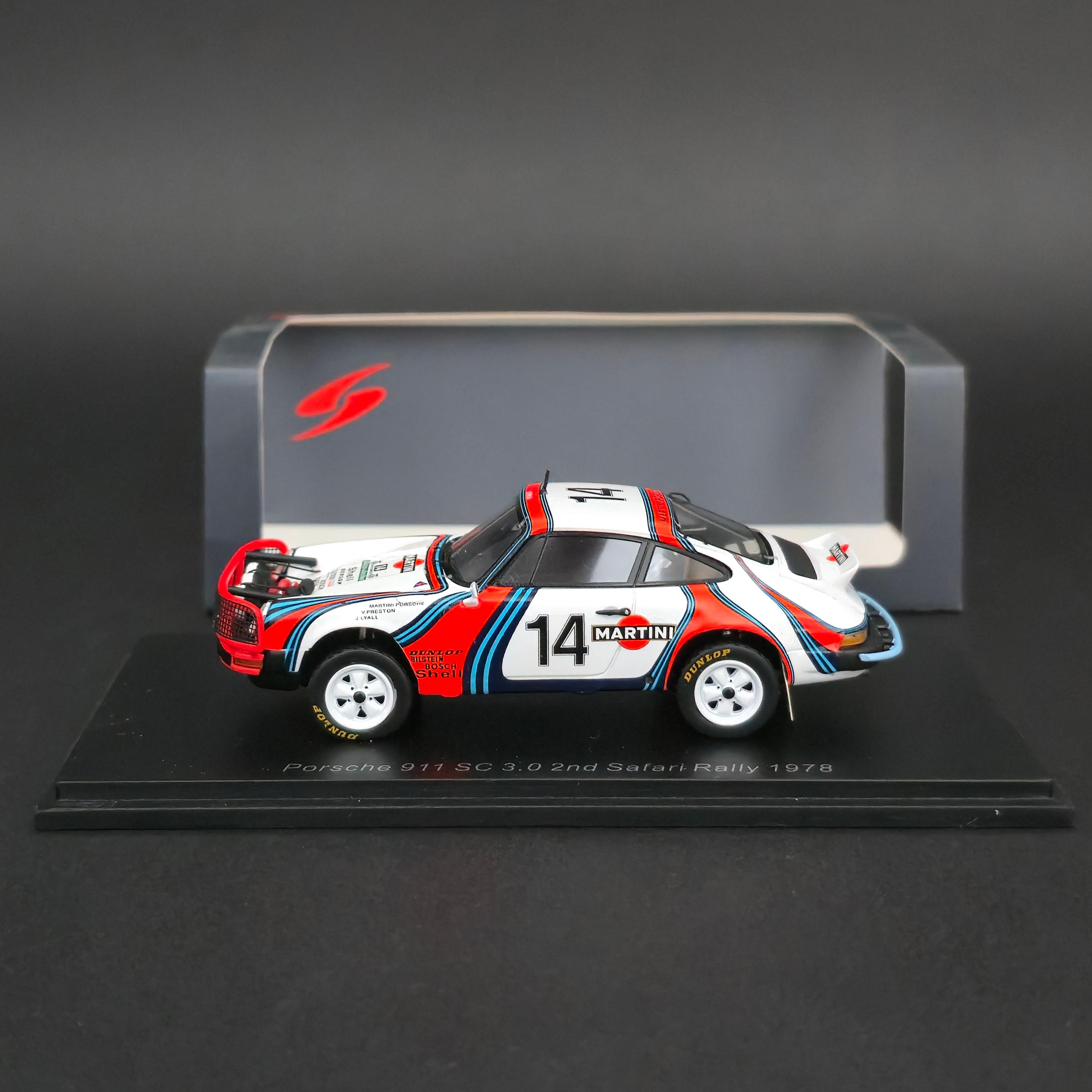 1:43 Porsche 911 3.0 SC Safari Rallisi 