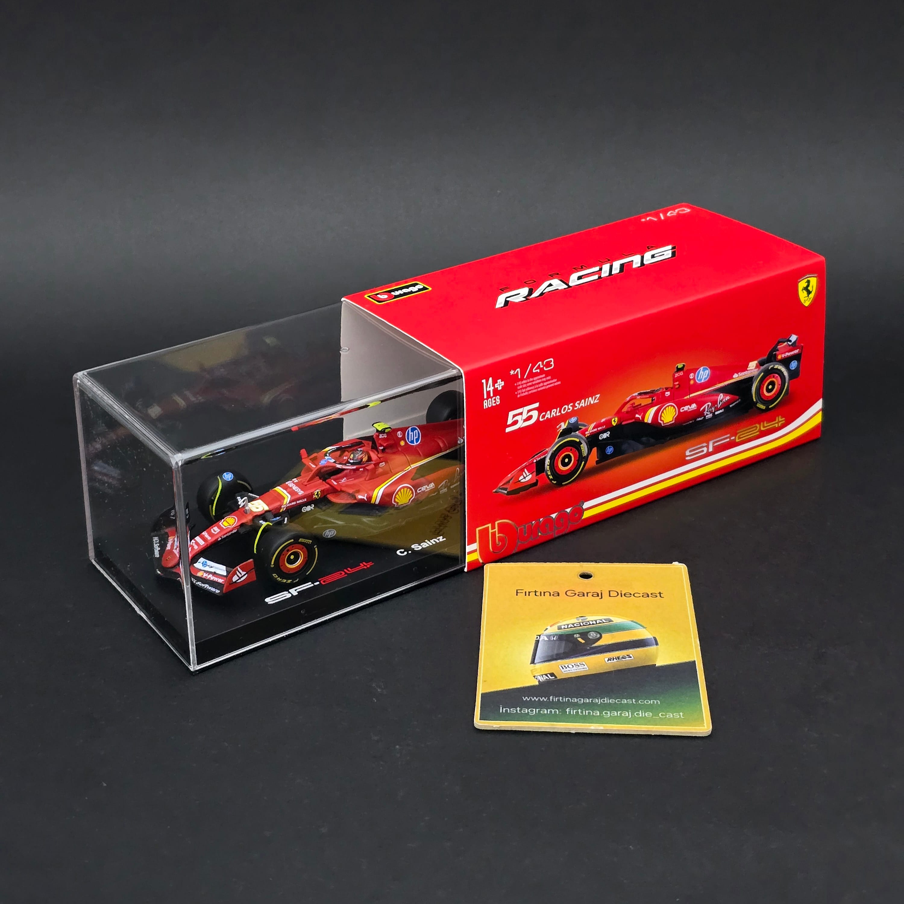 1:43 Ferrari SF24 Carlos Sainz 2024 