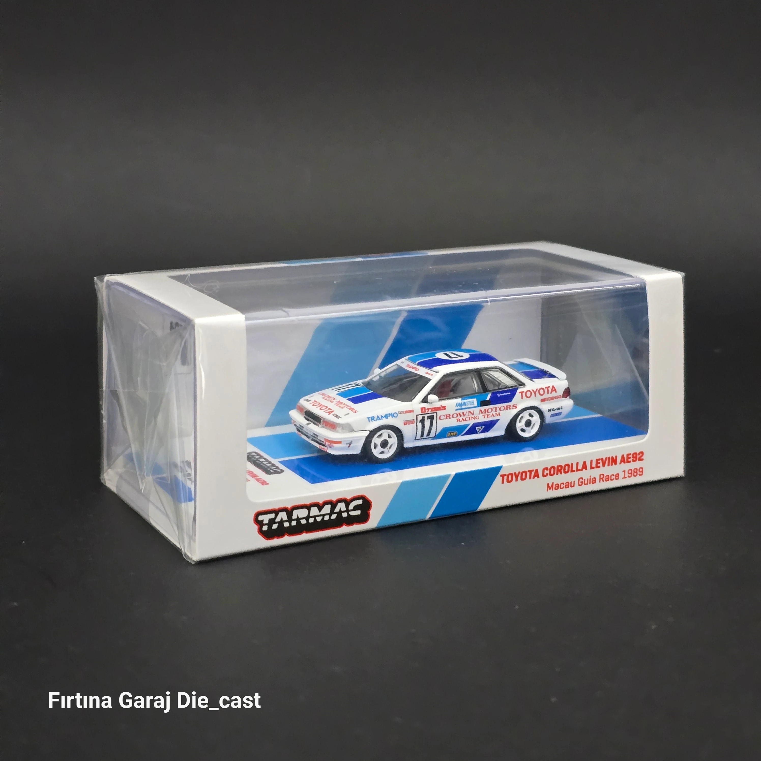 1:64 Tarmac Toyota Corolla Levin AE92 1989