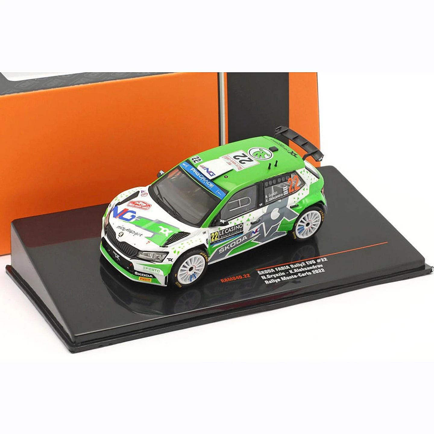 1/43 Skoda Fabia EVO Rally 2 2022