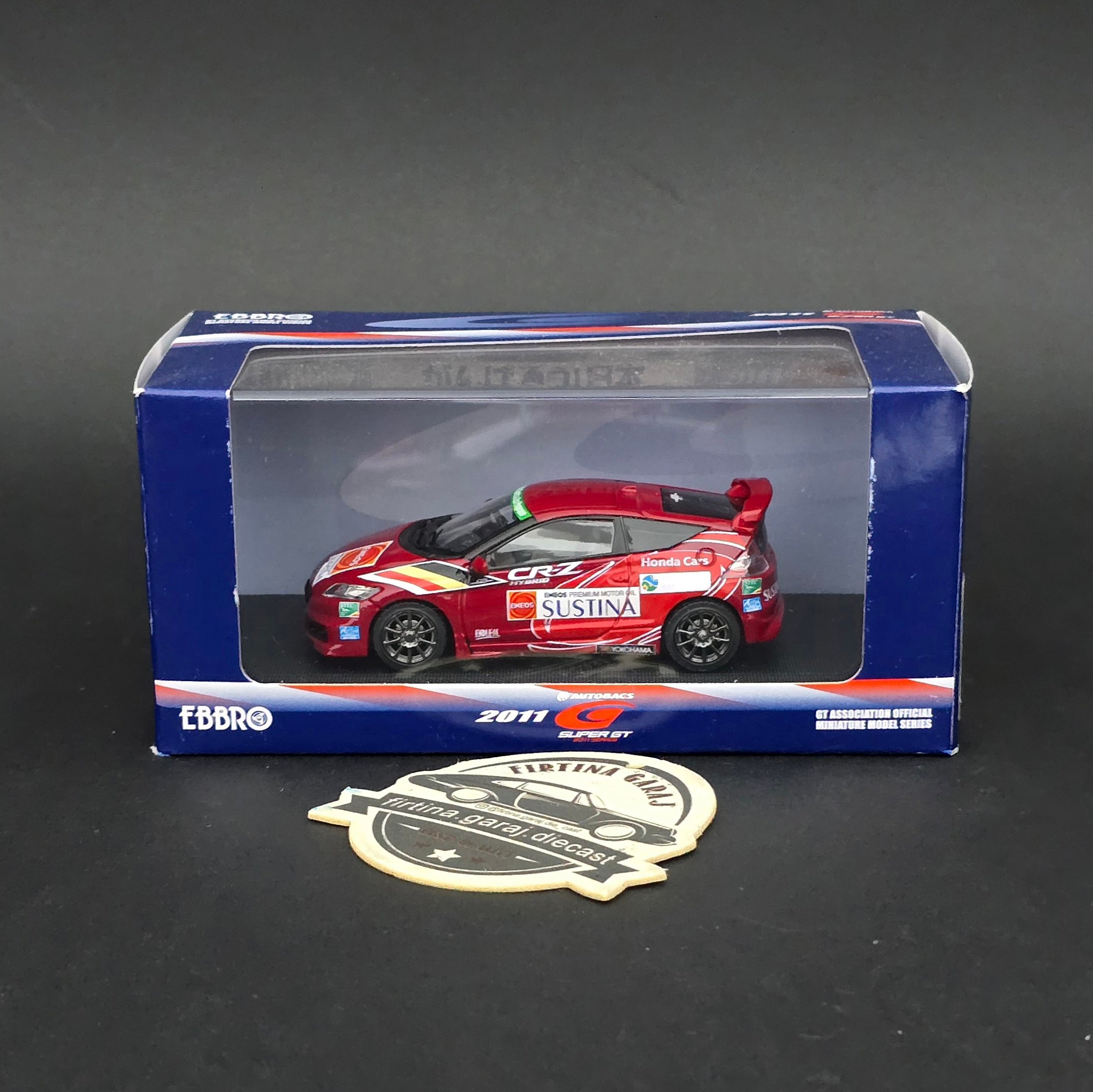1:43 Ebbro Honda CR-Z Legend Cup 2011