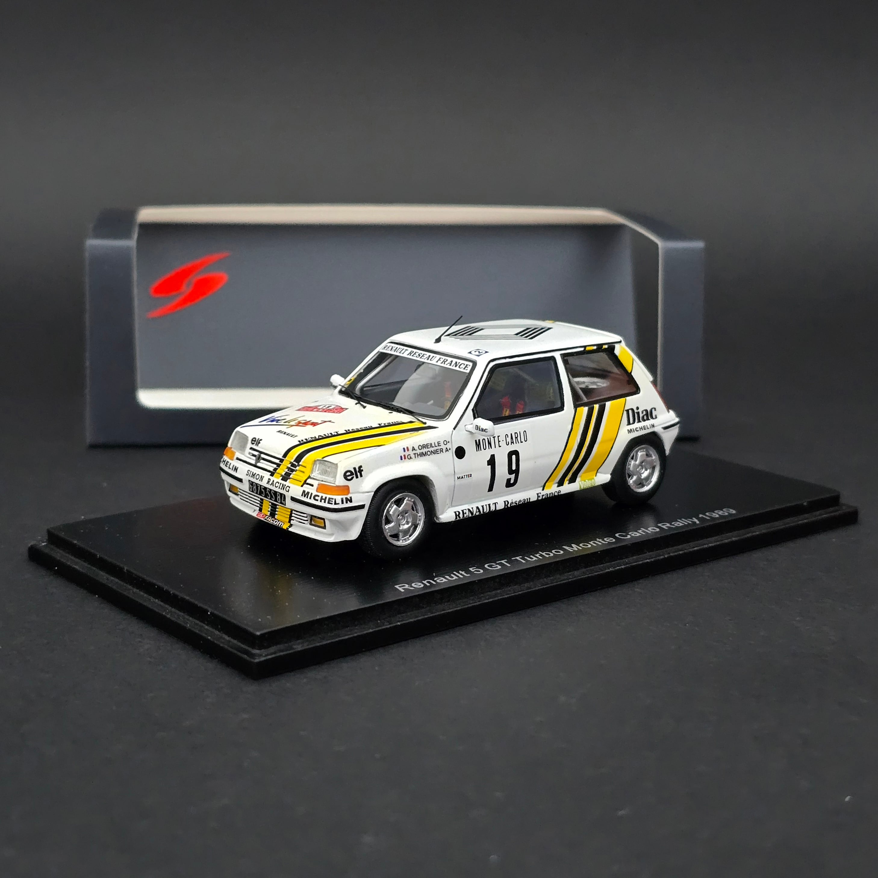 1:43 Spark Renault 5 GT Turbo 1989