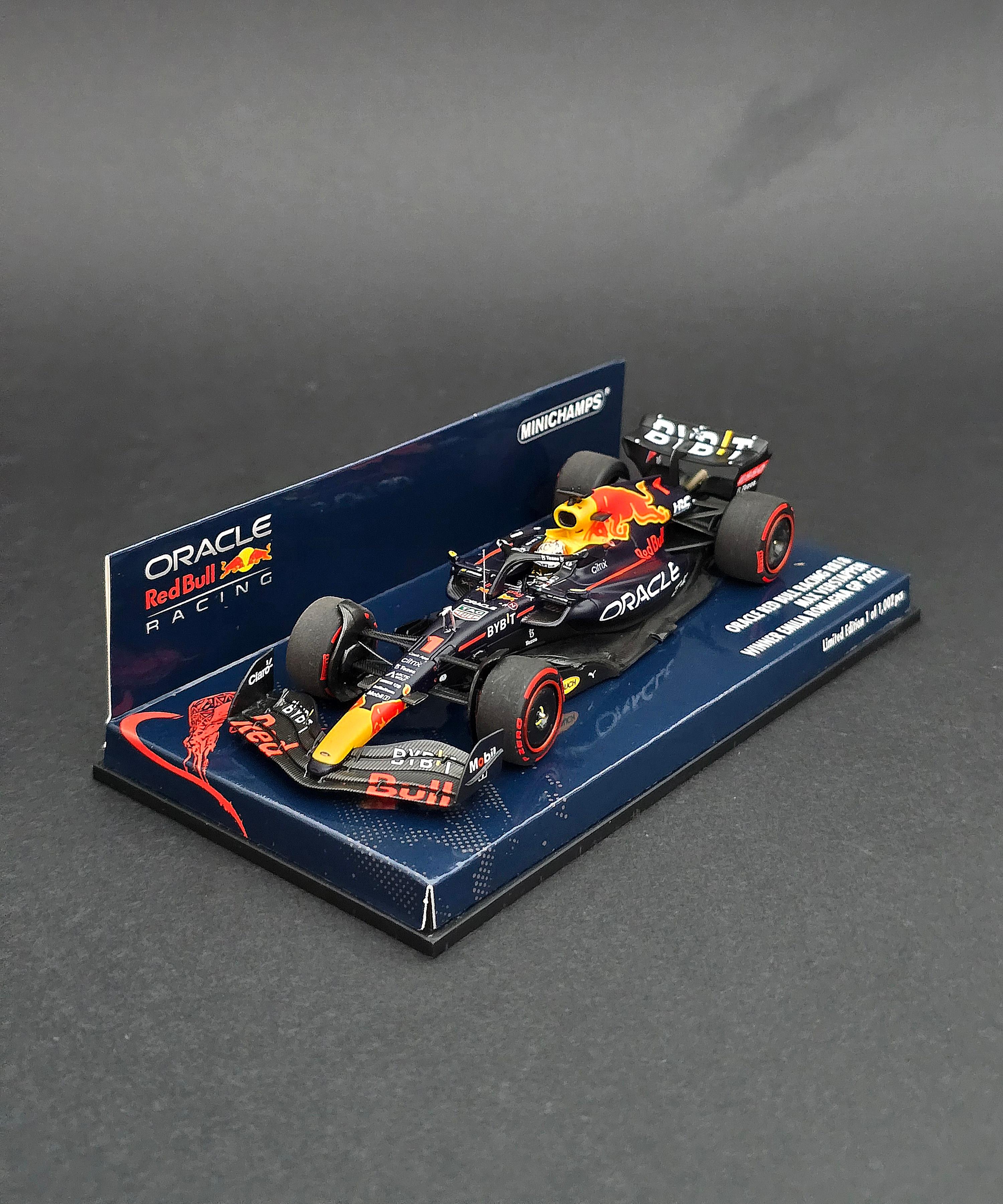 1:43 Redbull Oracle RB18 Max Verstappen 2022 Dünya Şampiyonu 