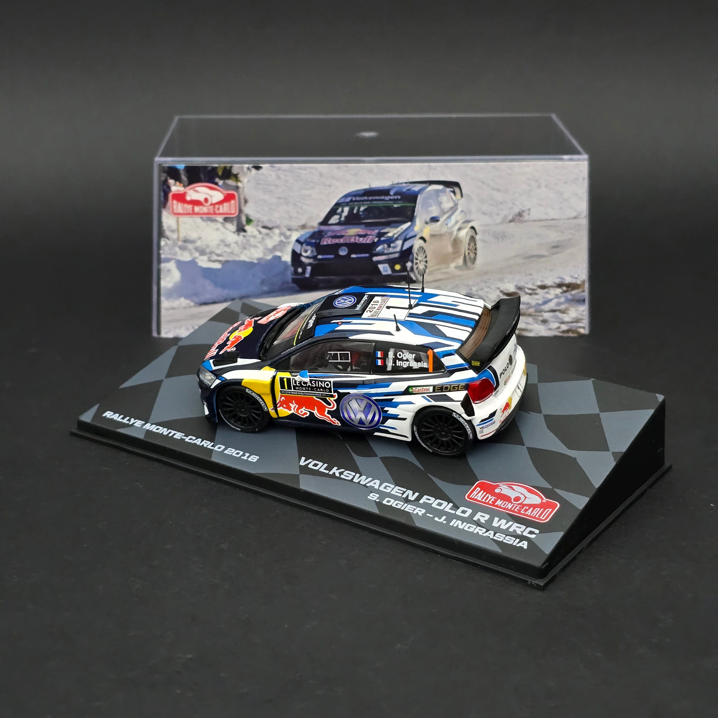 1:43 VW Polo R WRC 2016 Dünya Şampiyonu S.Ogier 