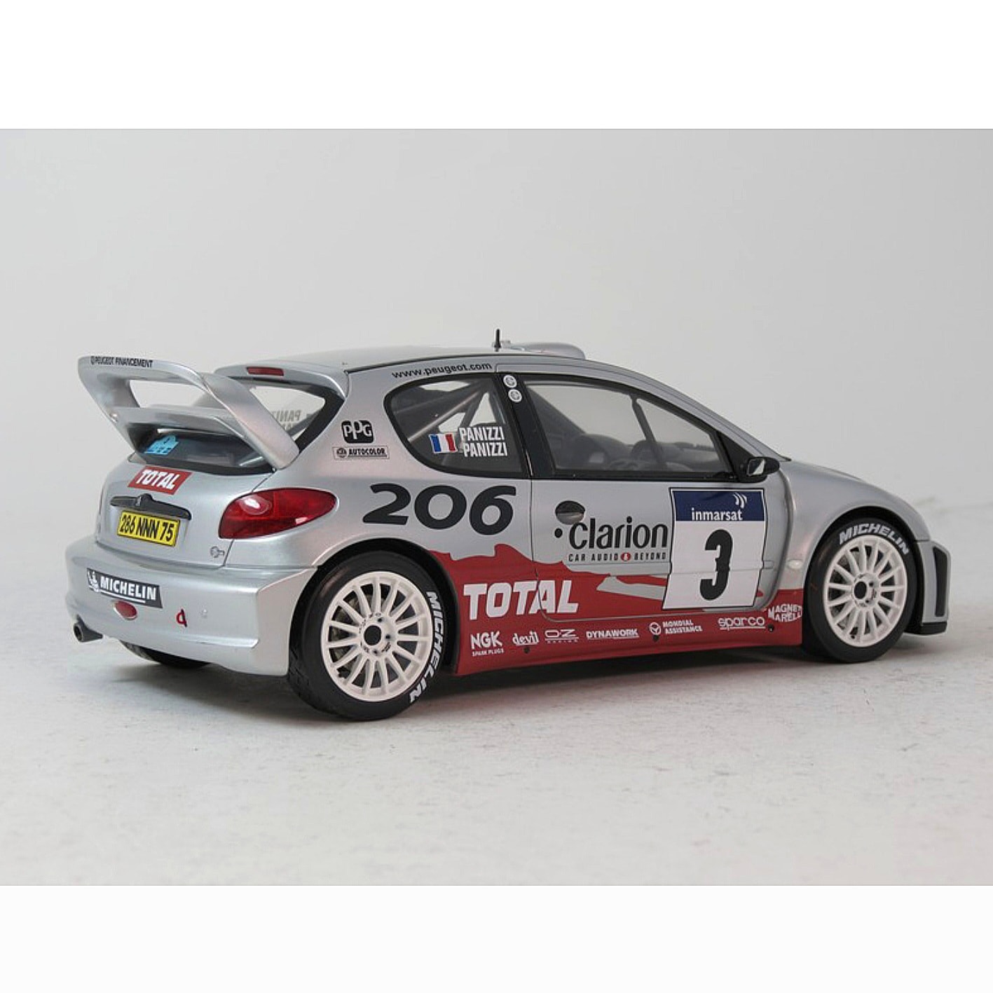 118 Otto Peugeot 206 WRC G.Panizzi