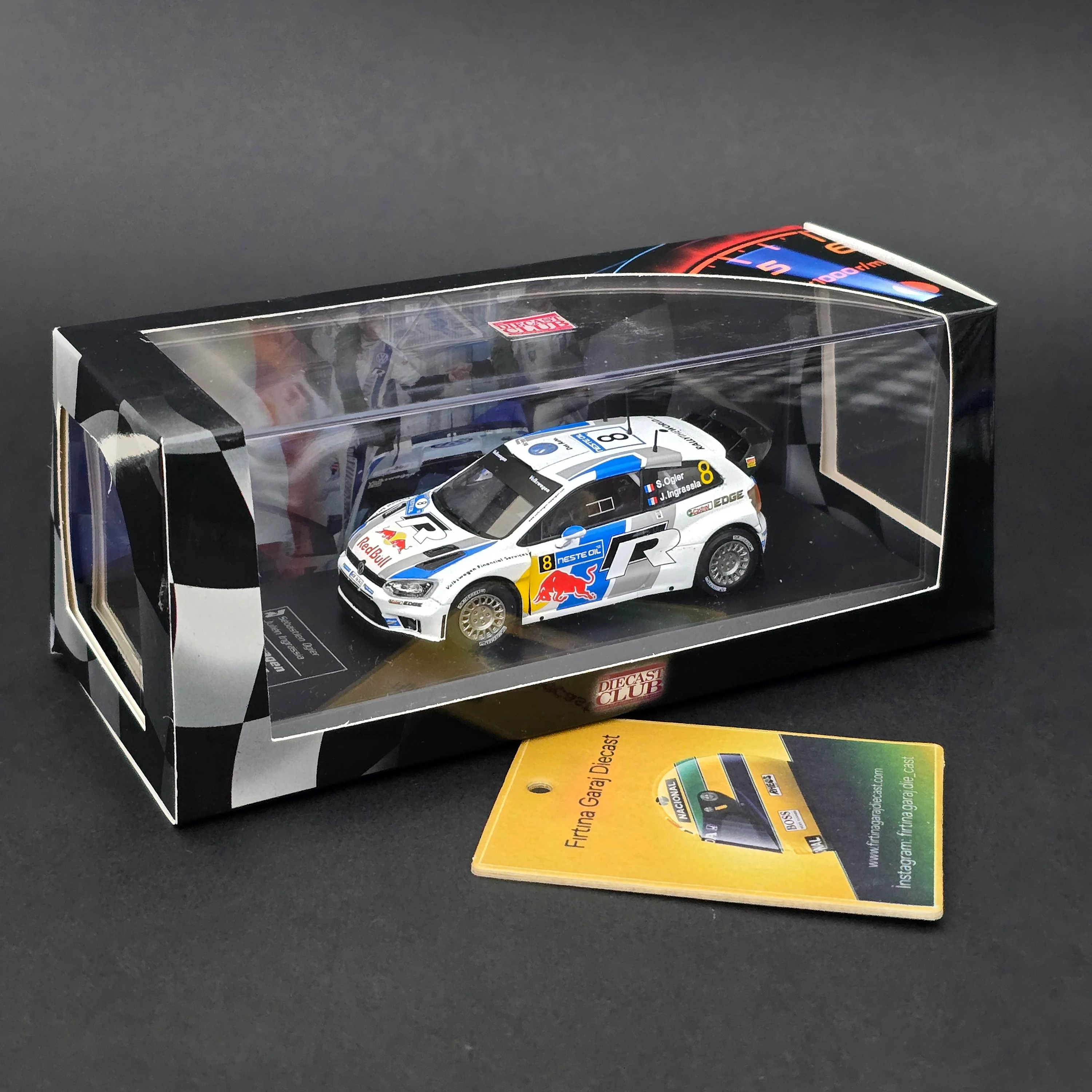 1:43 VW Polo R WRC 2013 Dünya Ralli Şampiyonu 