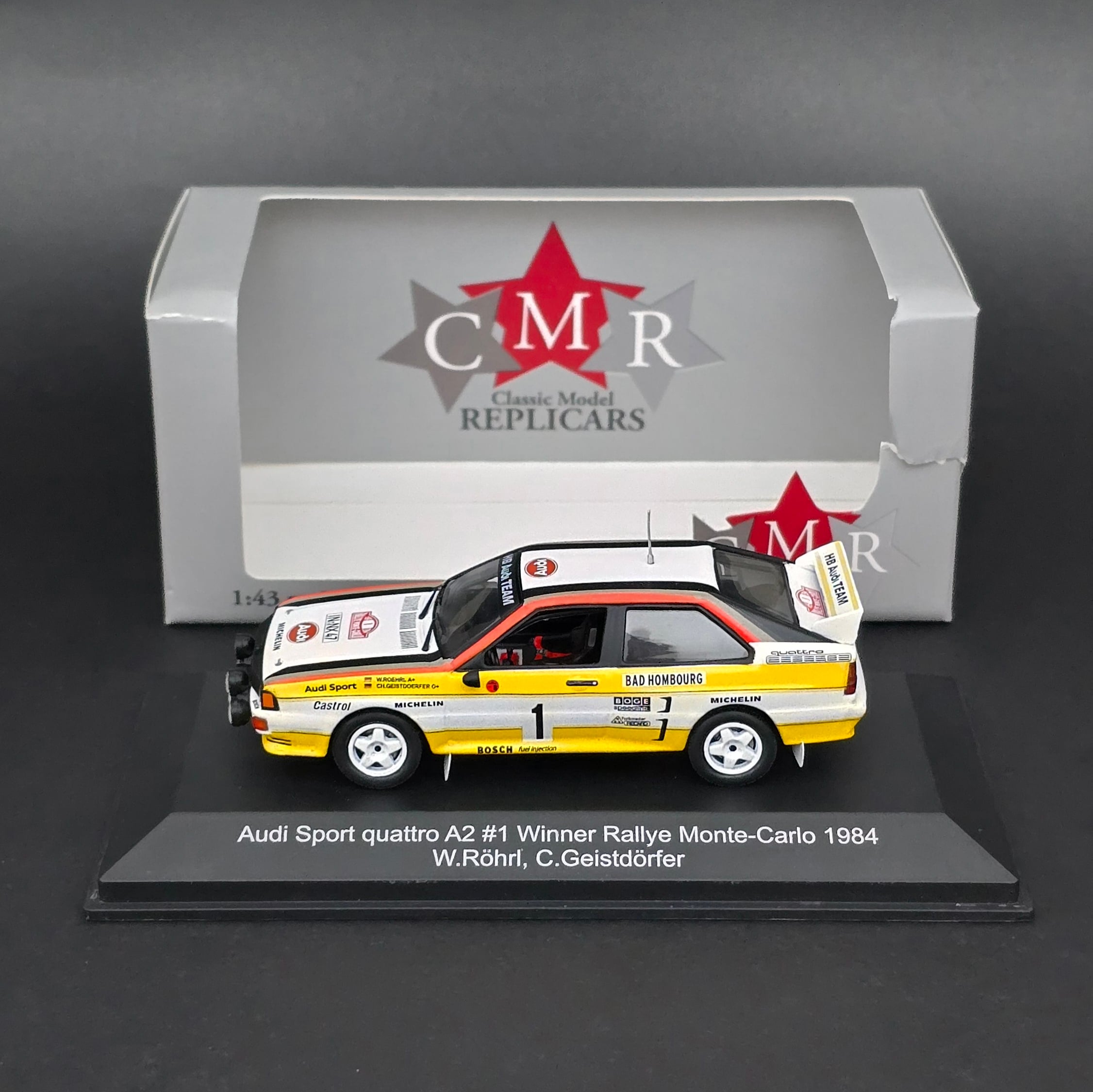 1:43 Audi Quattro A2 W.Röhrl 
