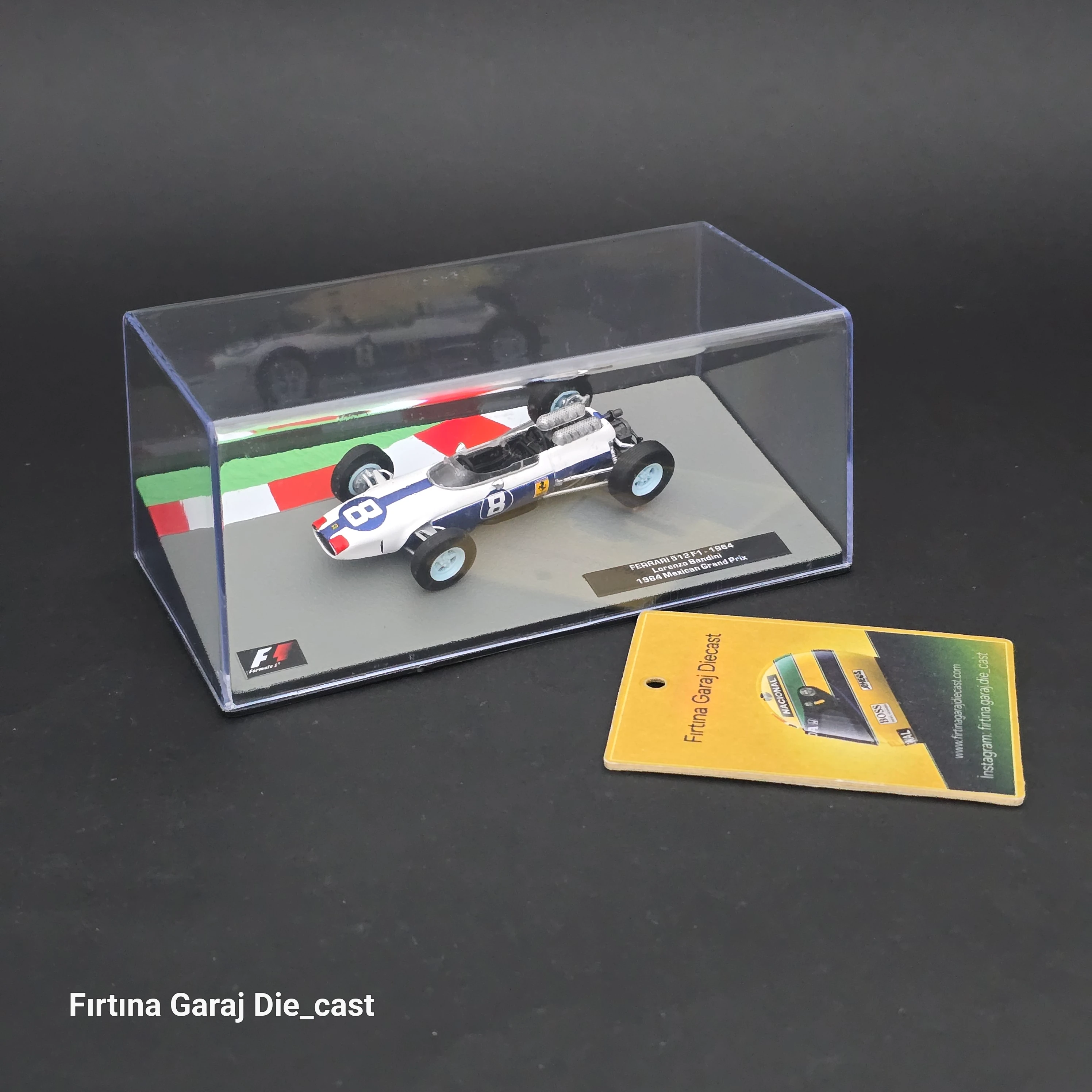 1/43 Ferrari 512 F1 1964 Formula1 Dünya Şampiyonu 