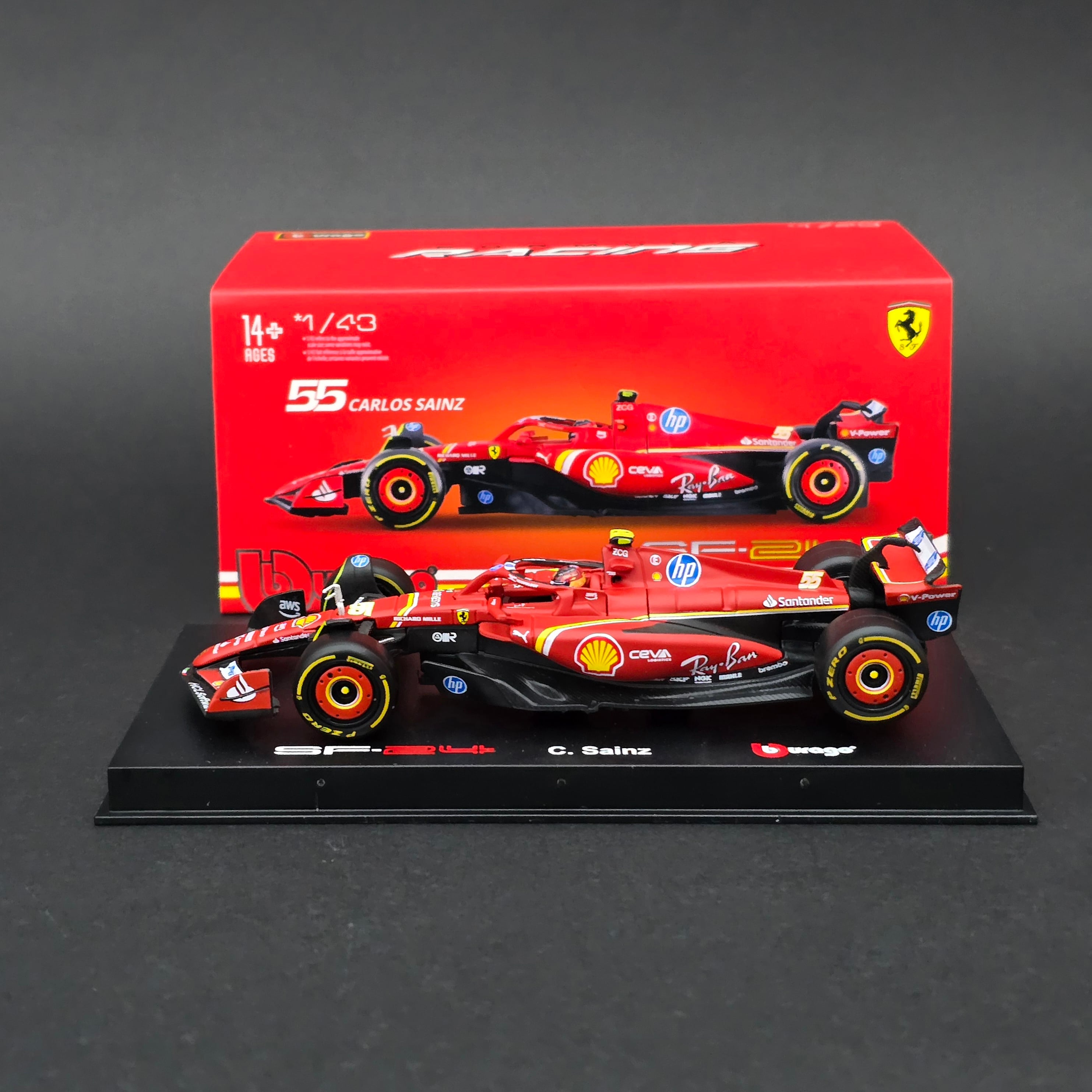 1:43 Ferrari SF24 Carlos Sainz 2024 