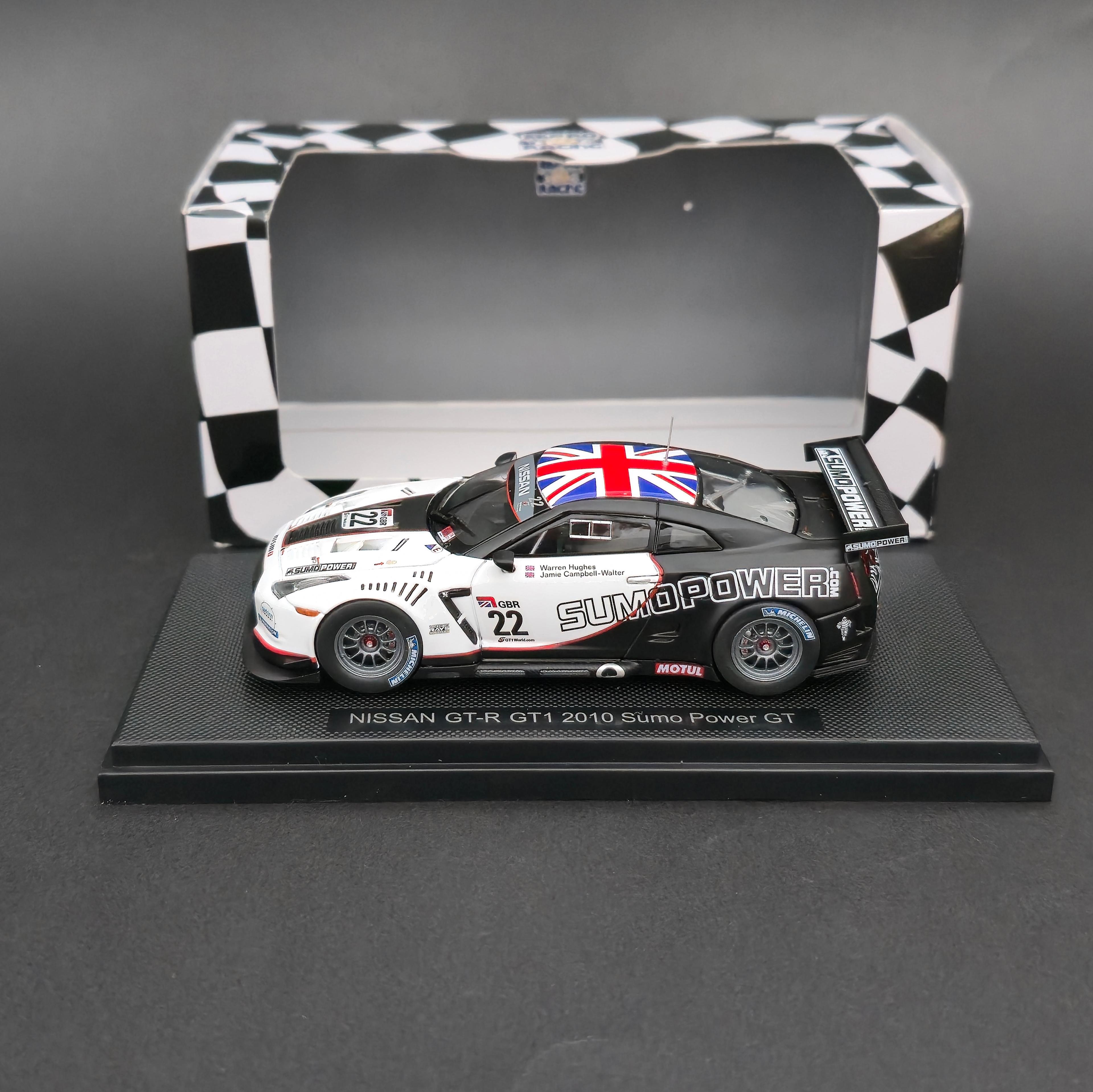 1:43 Ebbro Nissan GT-R R35 GT1 2010