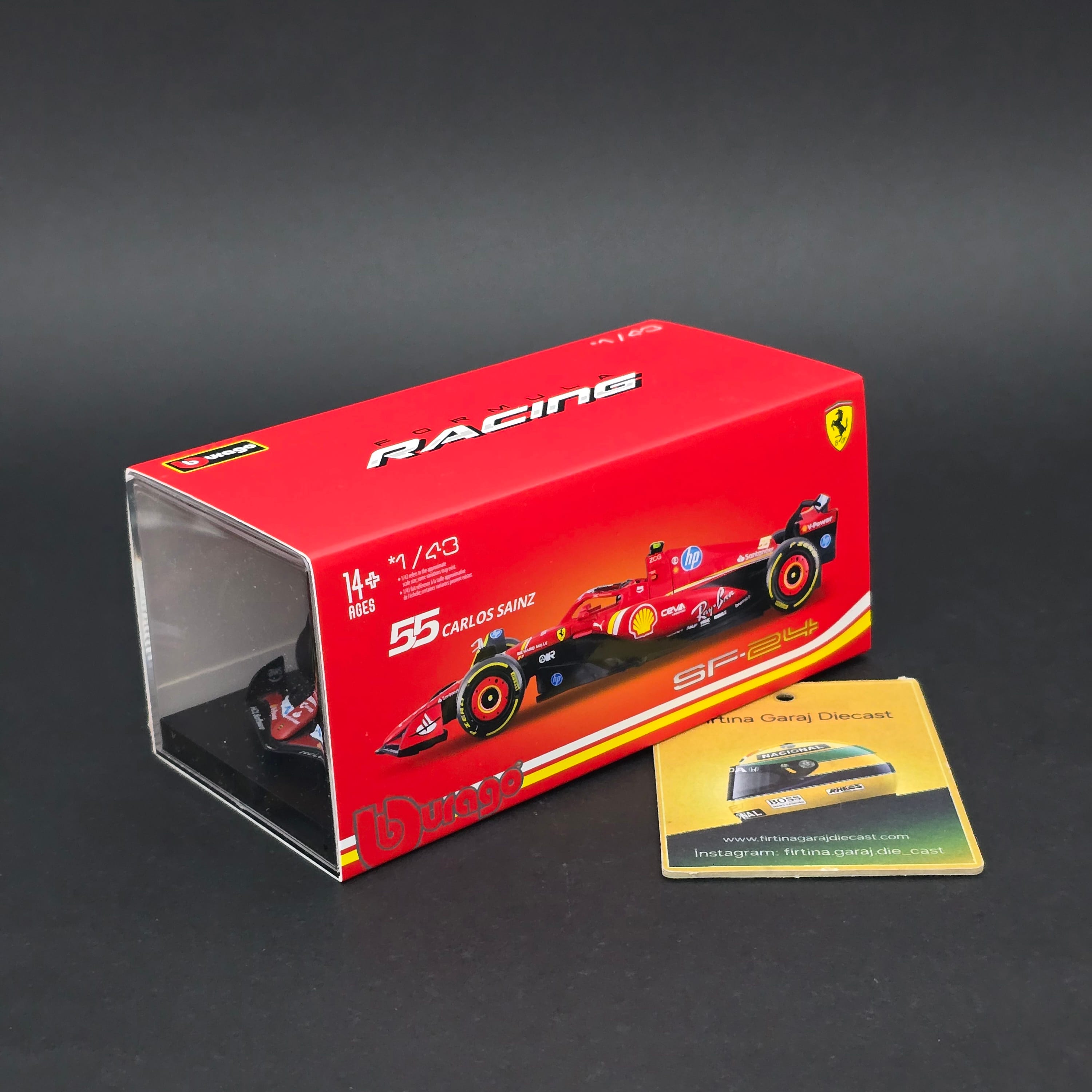 1:43 Ferrari SF24 Carlos Sainz 2024 