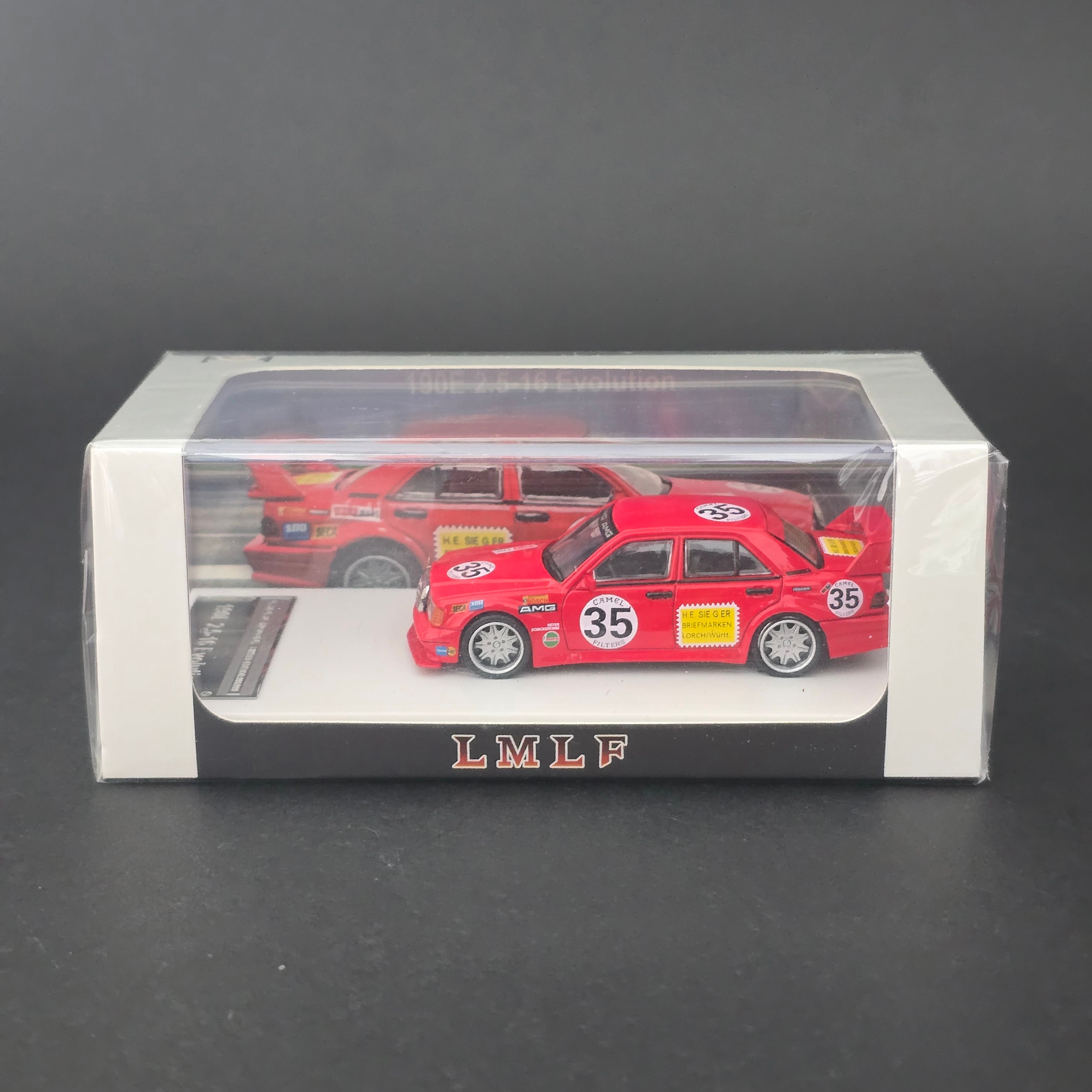 1:64 Mercedes 190 E 2.5 EVO II LMF Limitli Üretim Jelatinli Kutusunda 