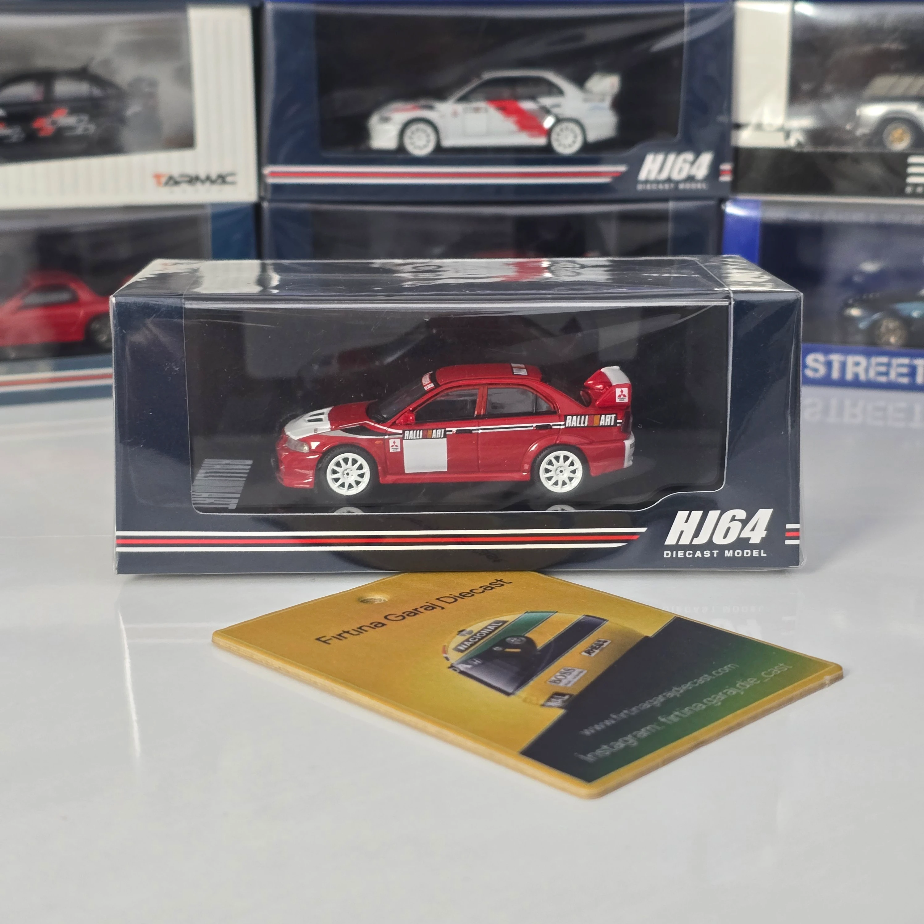 1/64 Mitsubishi Lancer Evo VI Tommi Makinen 